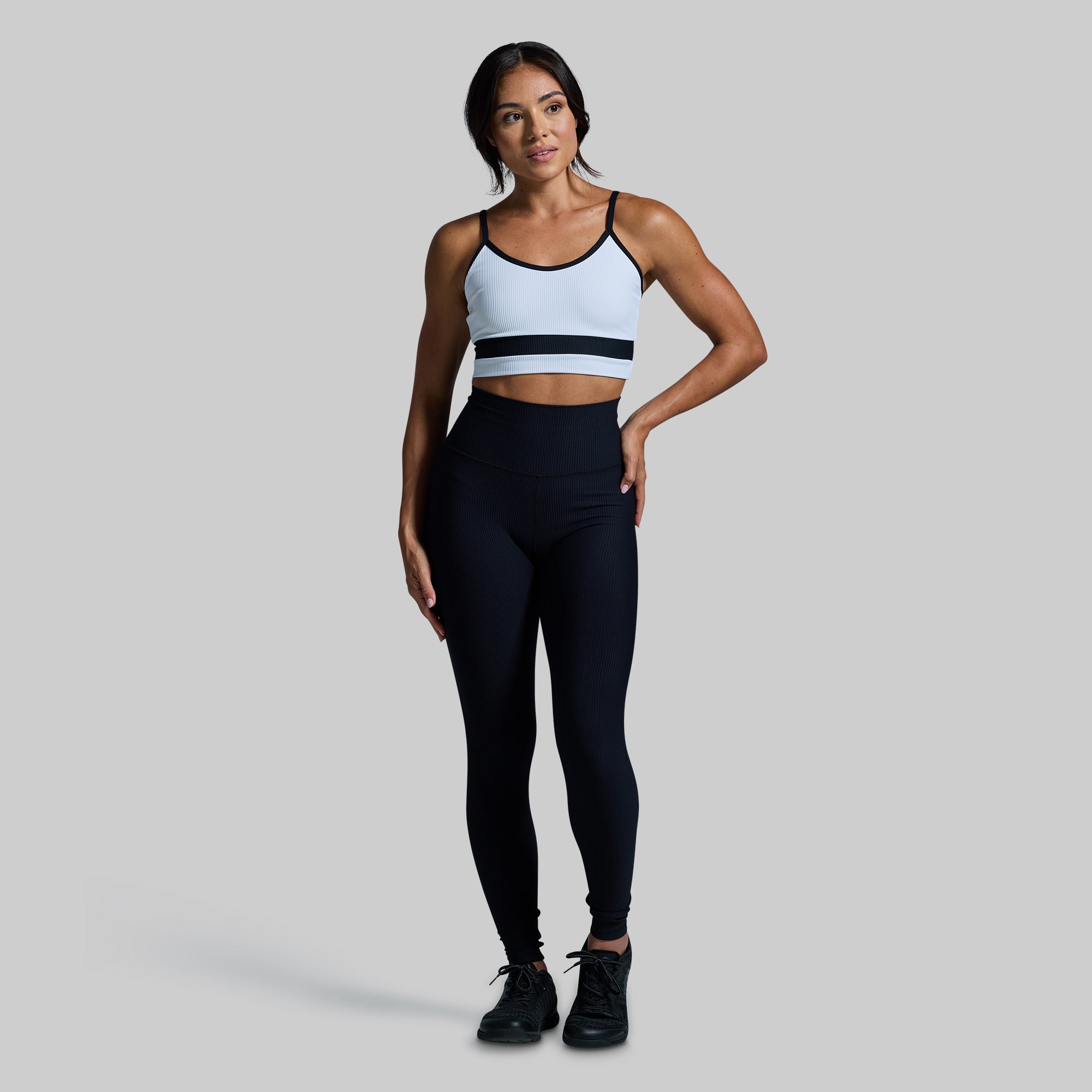 Out of Line Sports Bra (White) - Image 6