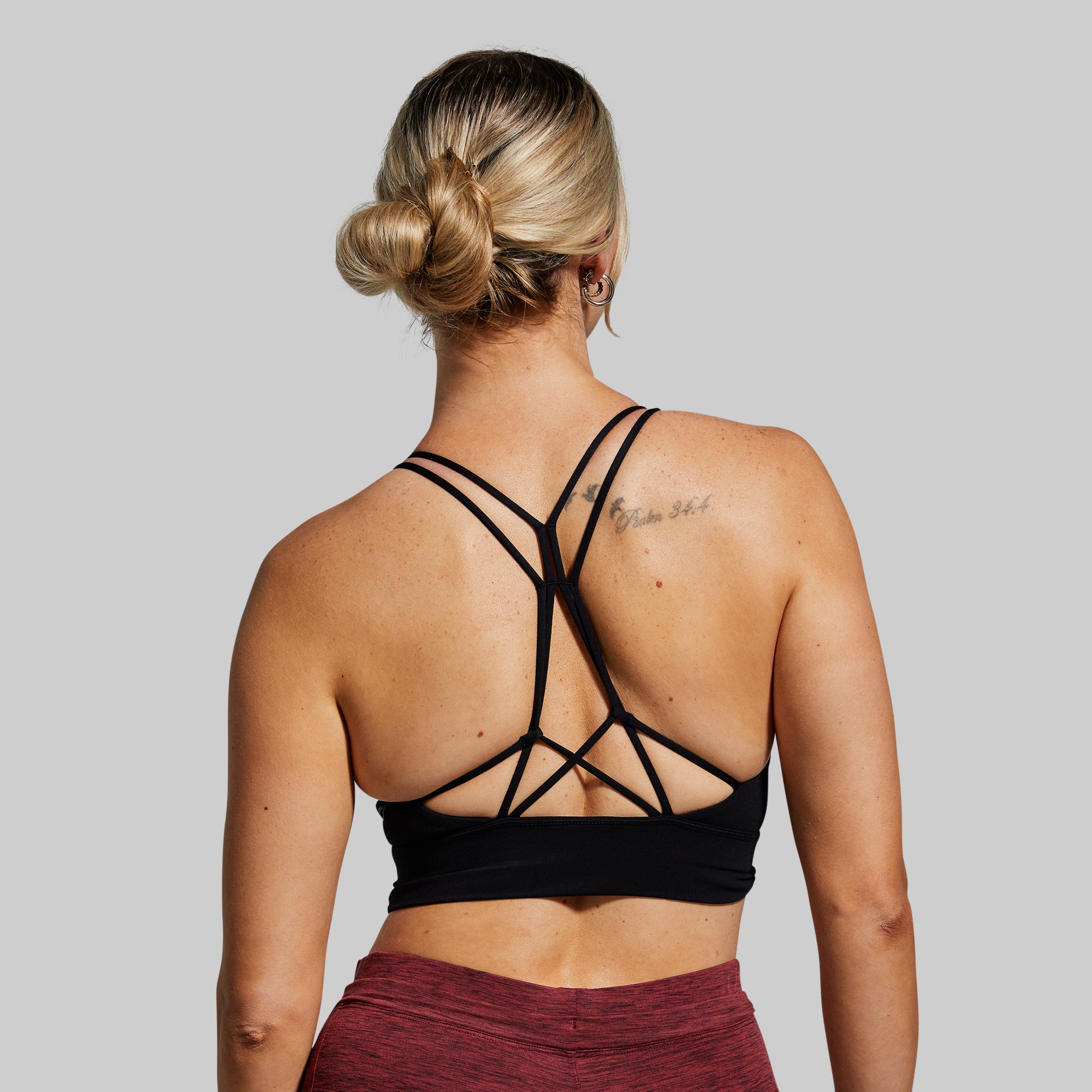 Untamed Original Sports Bra (Black)