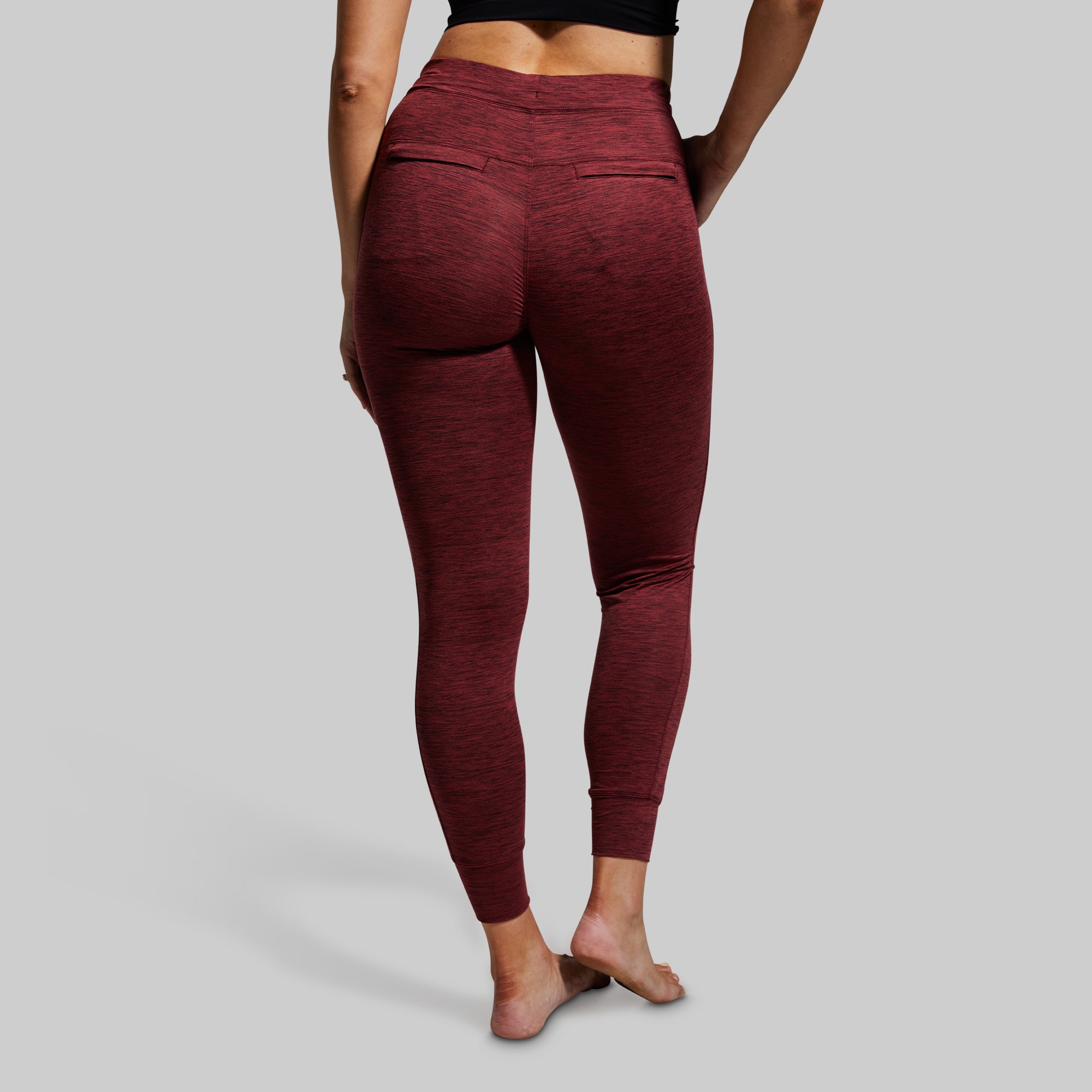 Women's Rest Day Athleisure Jogger (Maroon) - Image 3