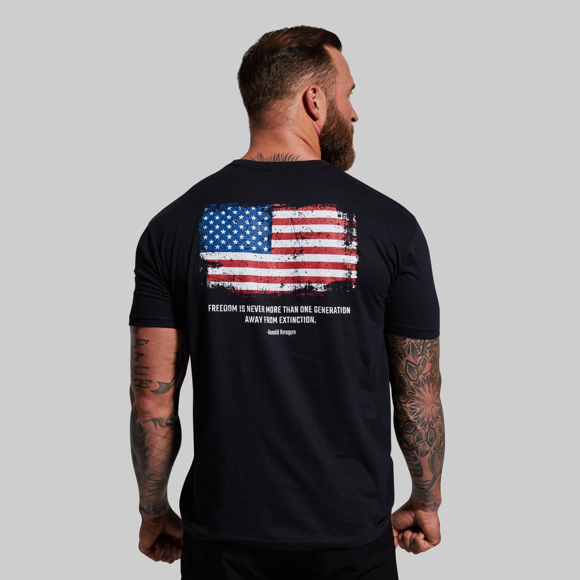 Worth Defending Tee (Black) - Image 2