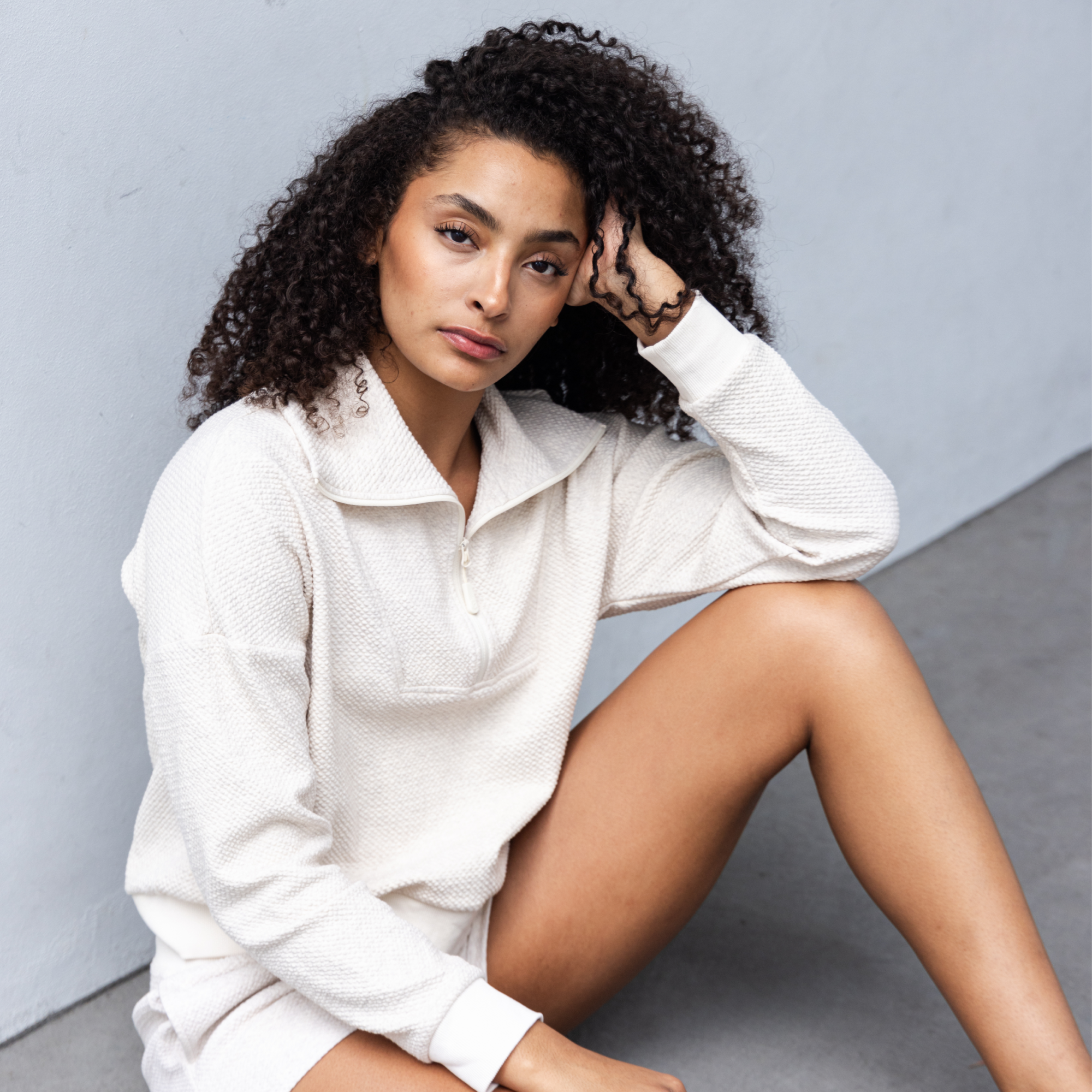 Revive Cloud Sweatshirt (Heather Oatmeal) - Image 2