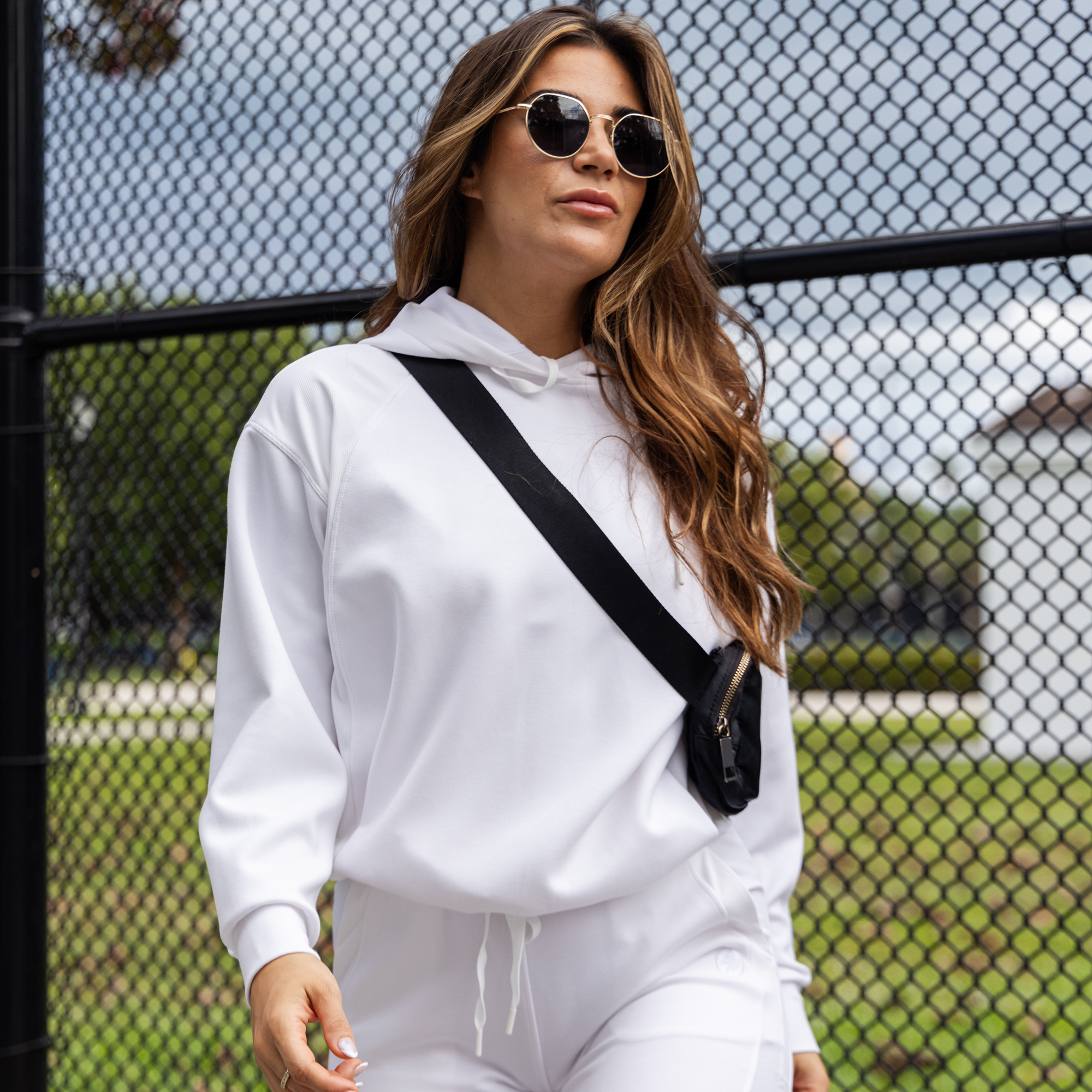 Lounge Lux Hoodie (White) - Image 2