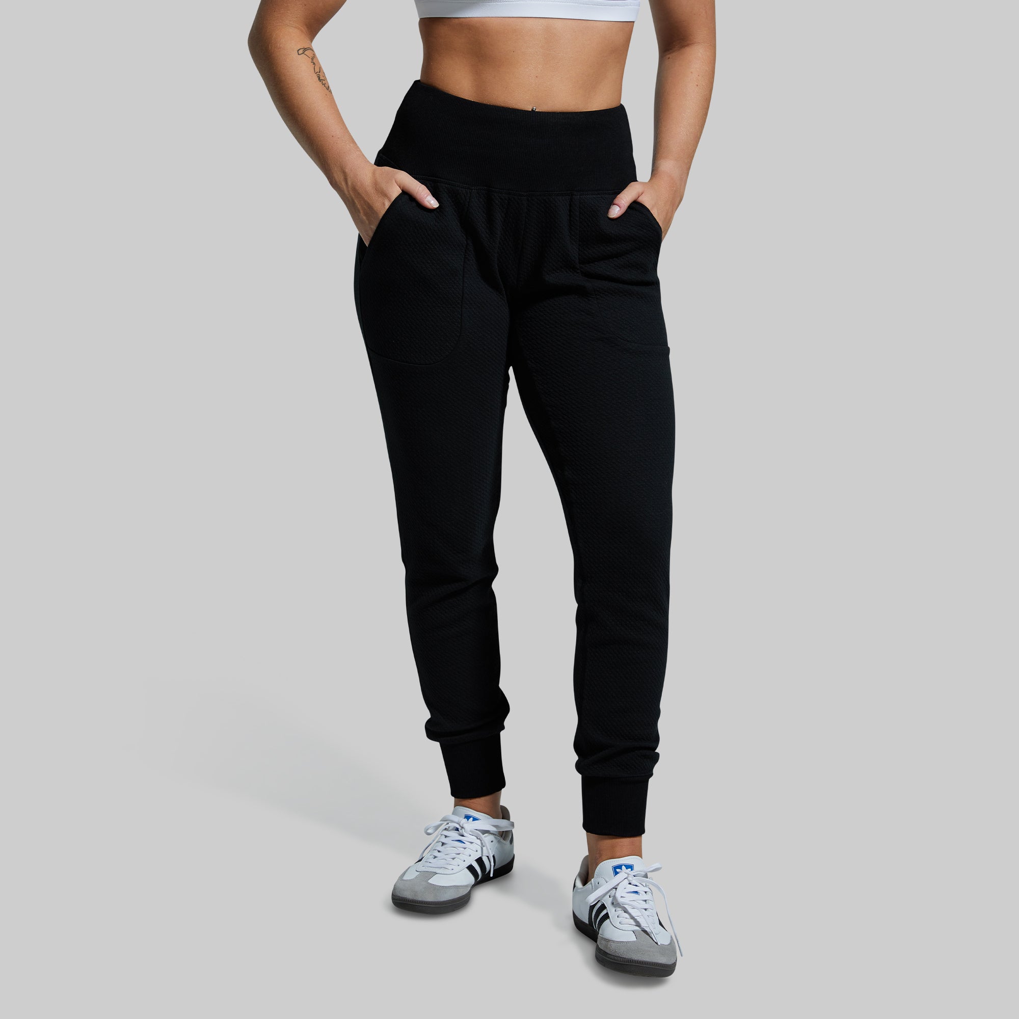 Women's Cloud Jogger (Black) - Image 2