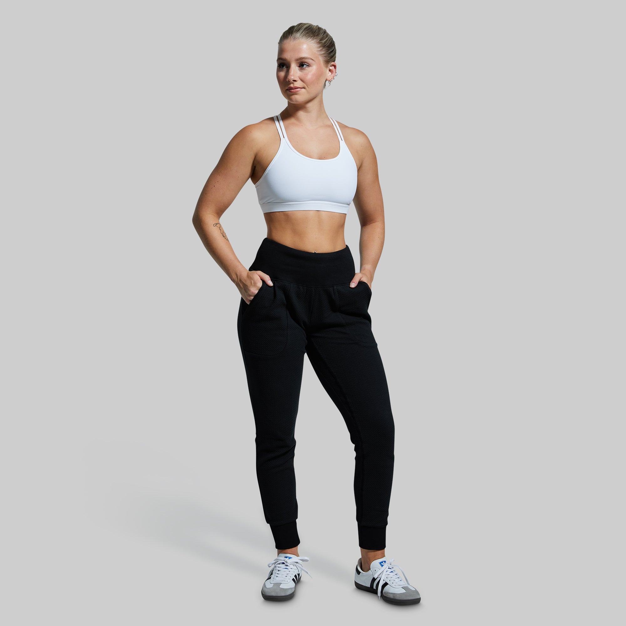 Women's Cloud Jogger (Black) - Image 6