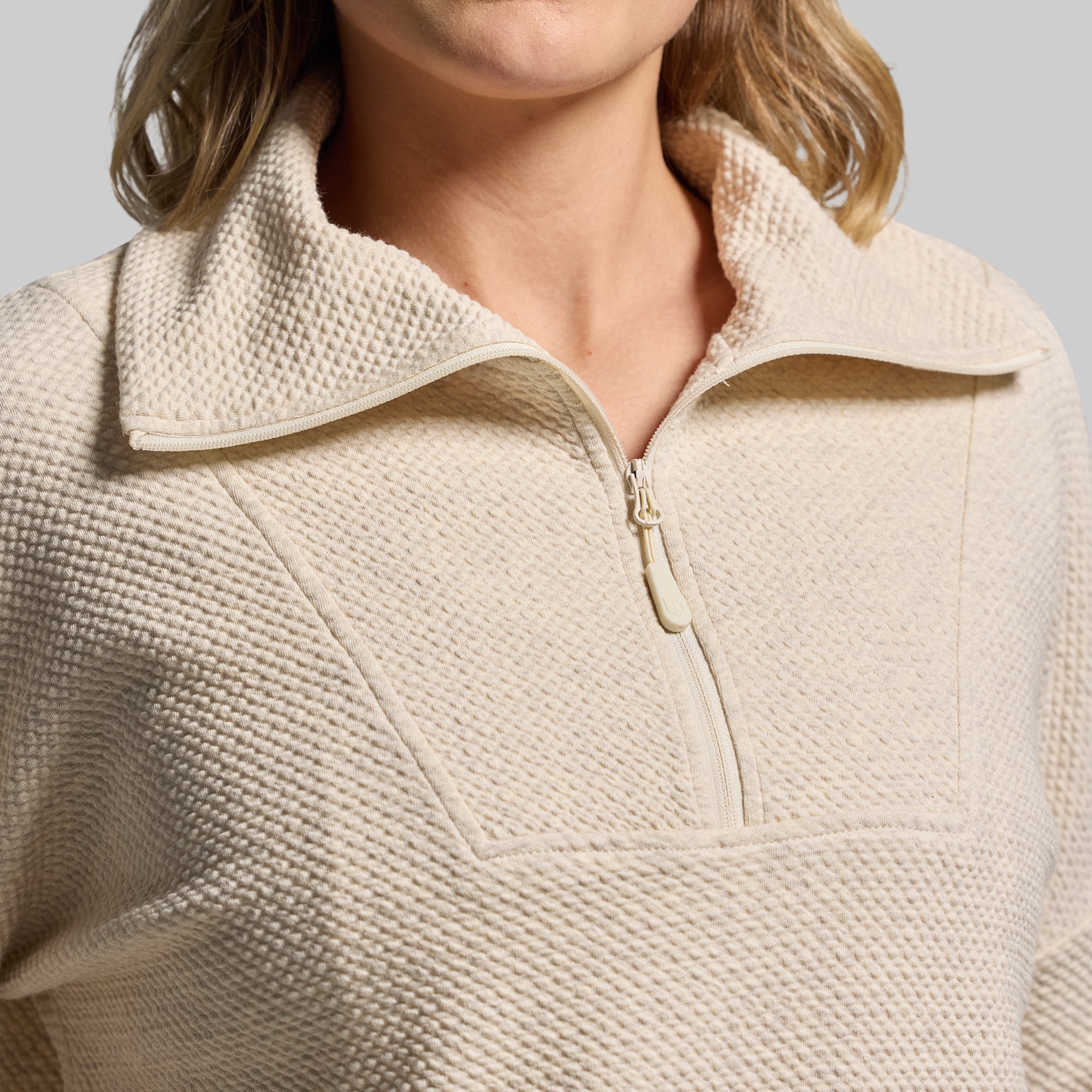 Revive Cloud Sweatshirt (Heather Oatmeal) - Image 4