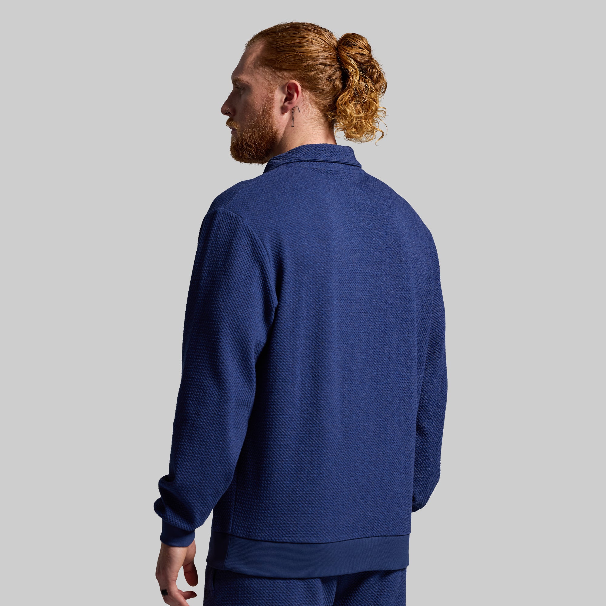 Recharge Cloud Sweatshirt (Heather Midnight Blue) - Image 2