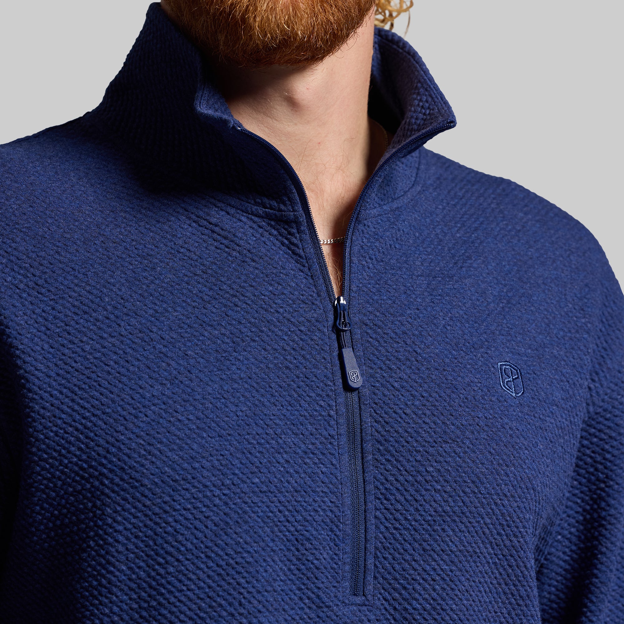 Recharge Cloud Sweatshirt (Heather Midnight Blue) - Image 3