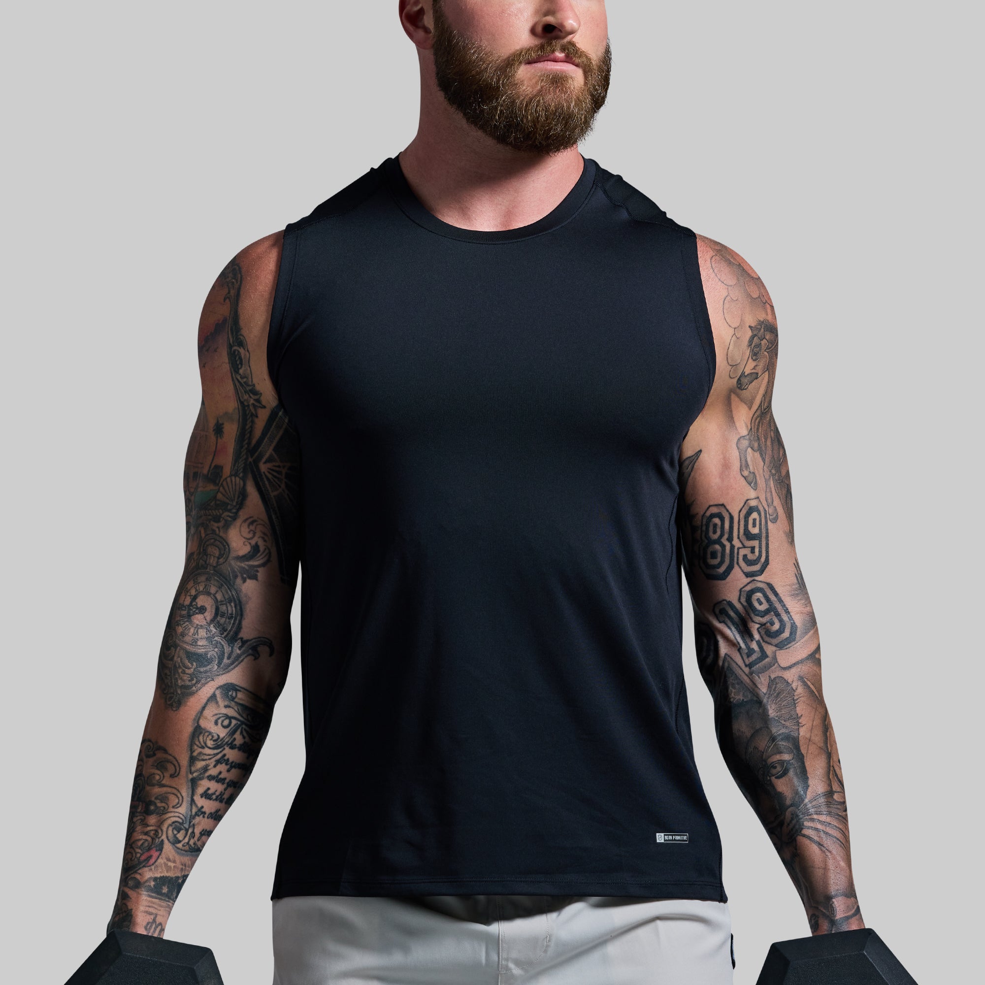 Training Muscle Tank (Black) - Image 3