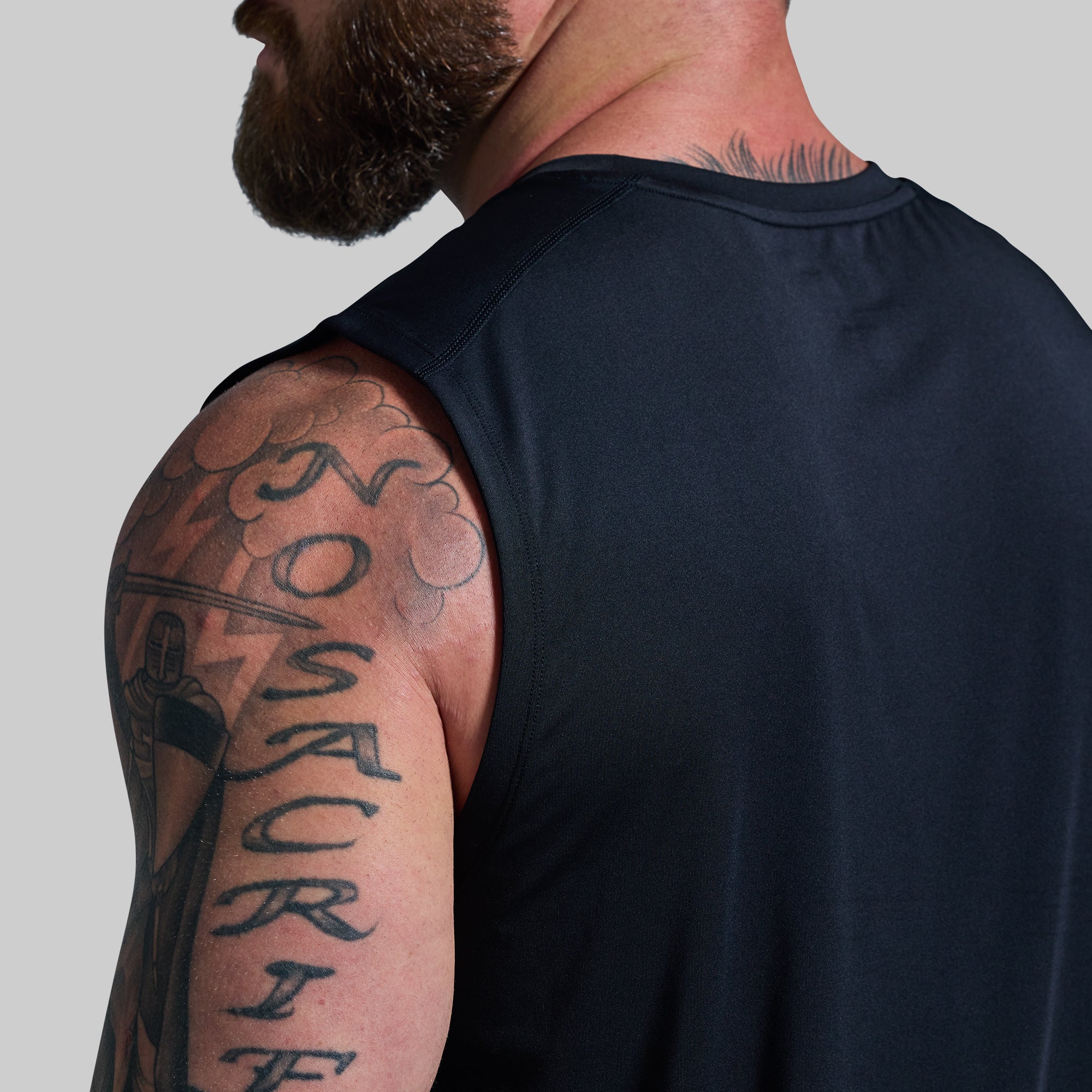 Training Muscle Tank (Black) - Image 4