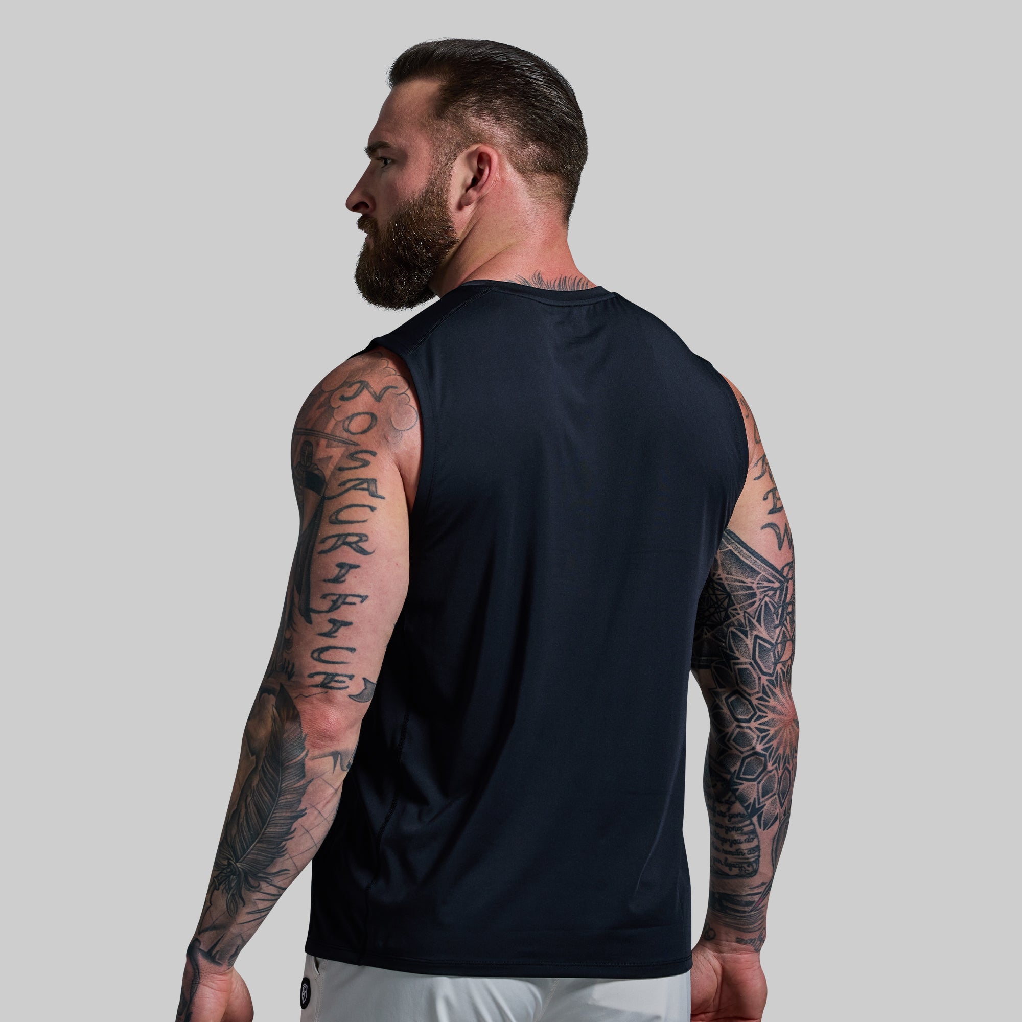 Training Muscle Tank (Black) - Image 2
