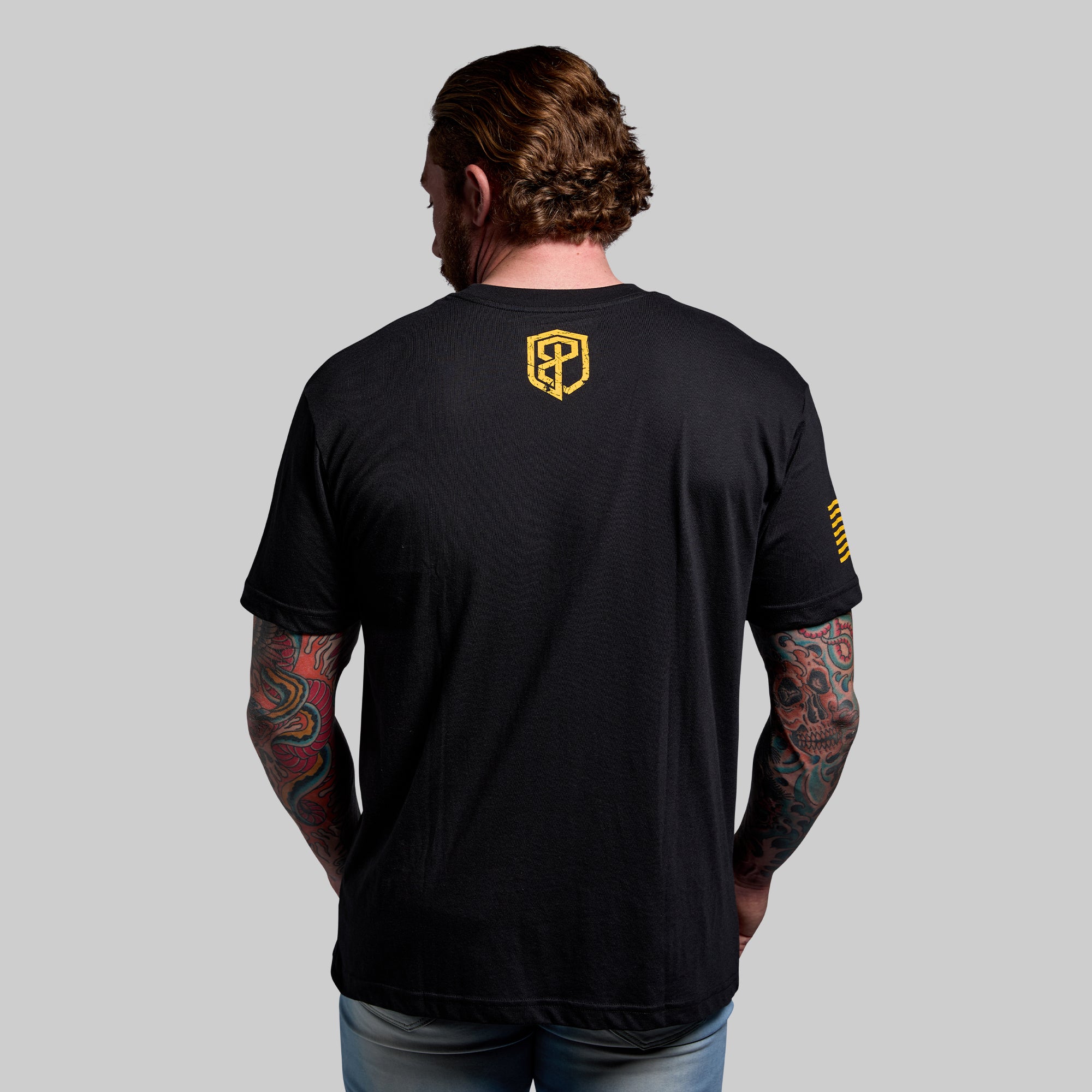 Gadsden Flag Tee (Black) - Image 3