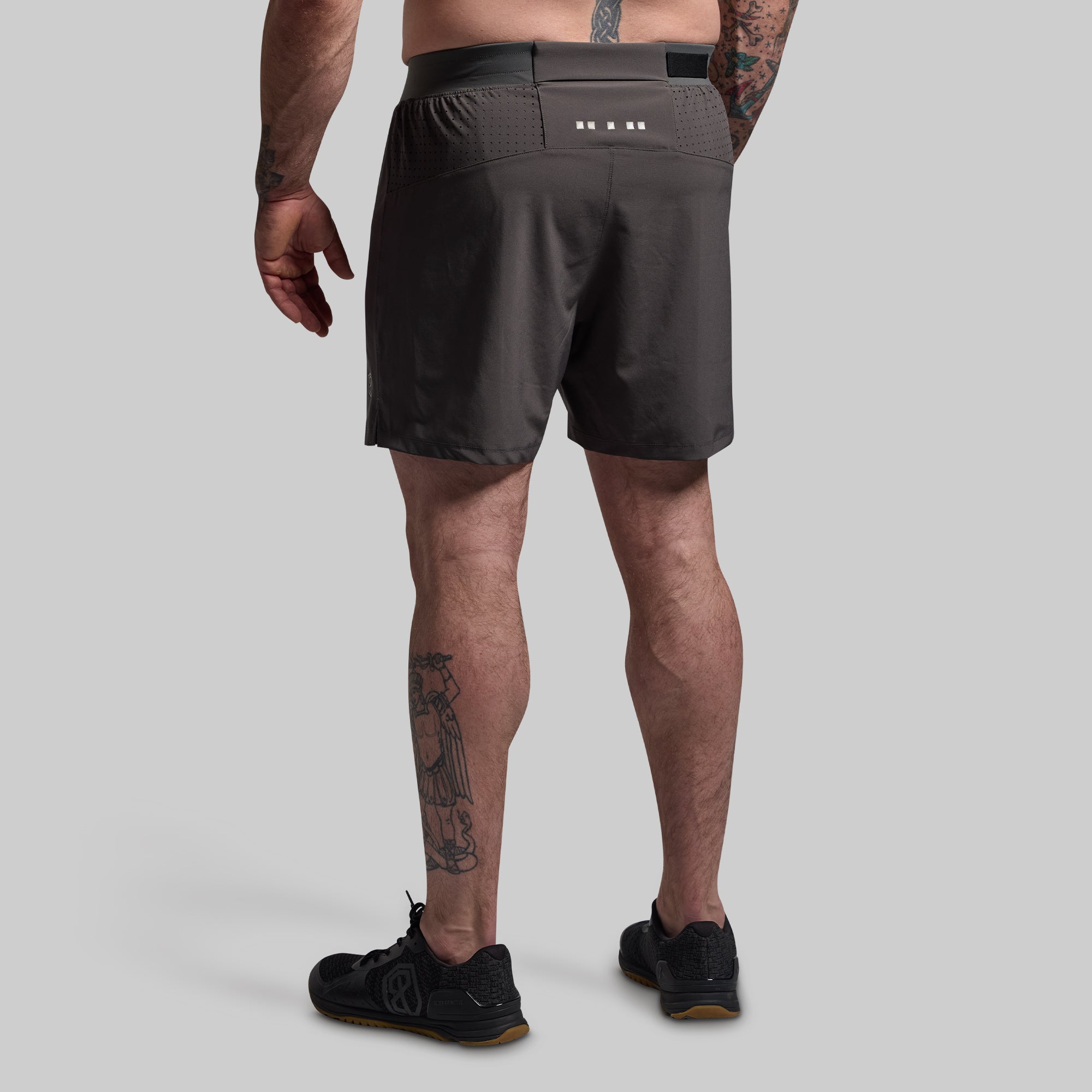 Men's Endurance Short w/ Compression (Gunmetal) - Image 7