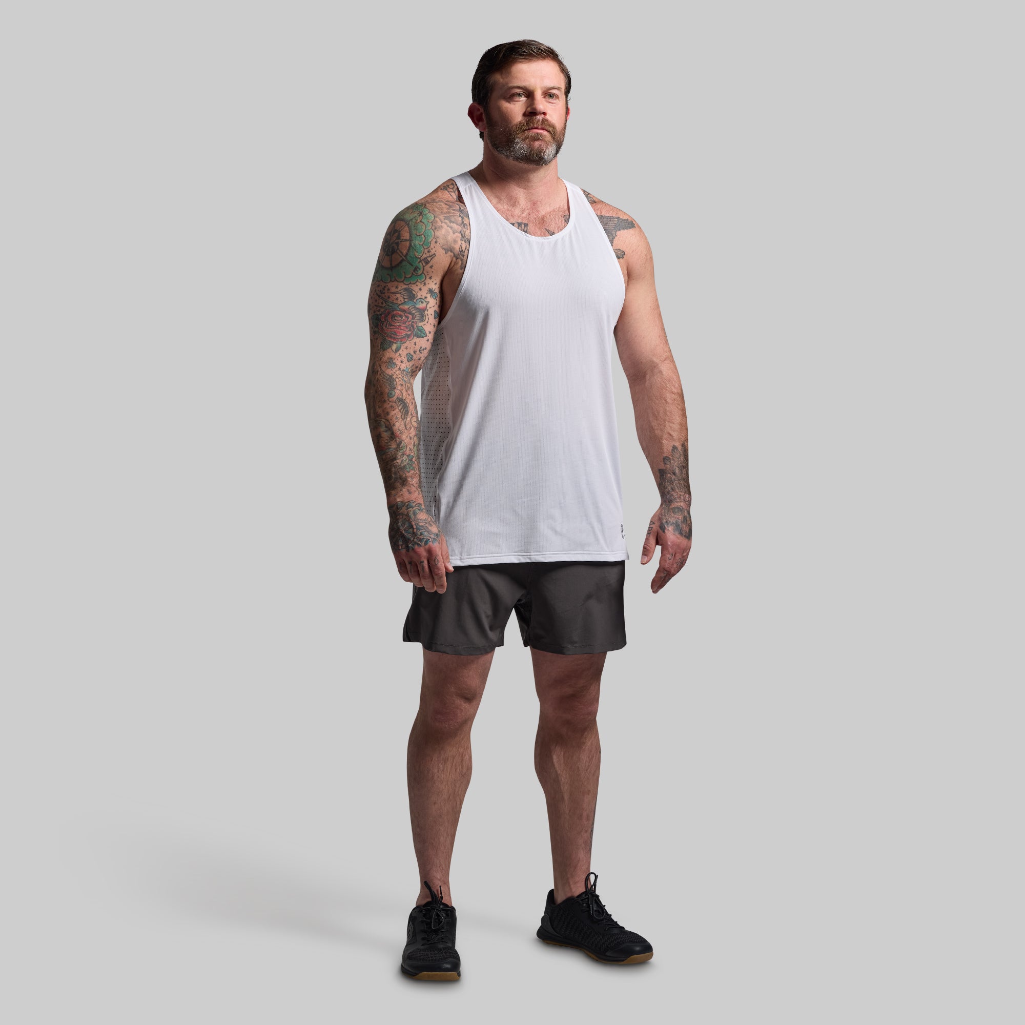 Men's Endurance Short w/ Compression (Gunmetal) - Image 9