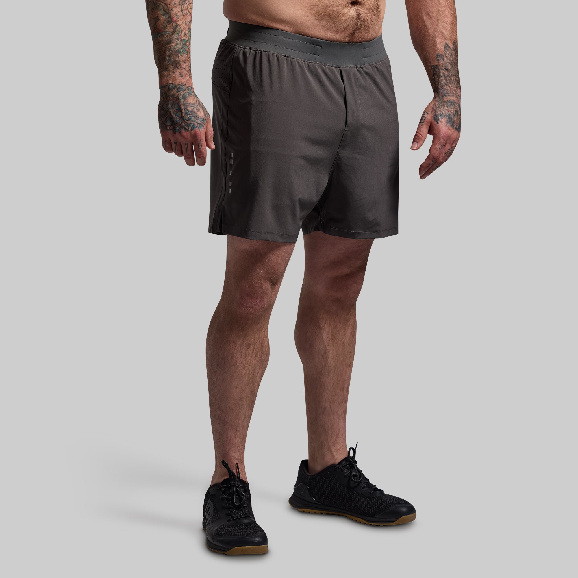 Men's Endurance Short w/ Compression (Gunmetal) - Image 6