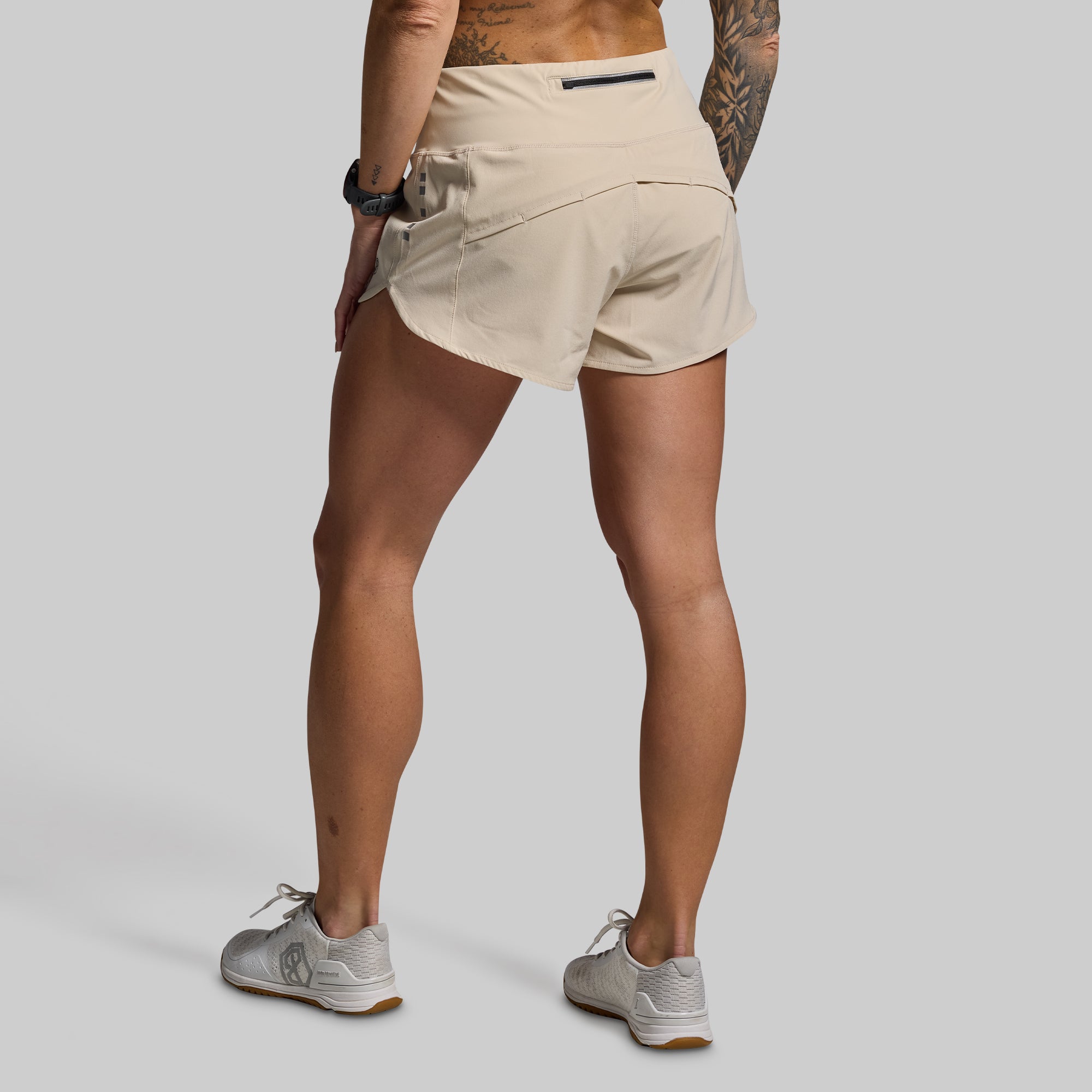 Women's Endurance Short (Oatmeal) - Image 7