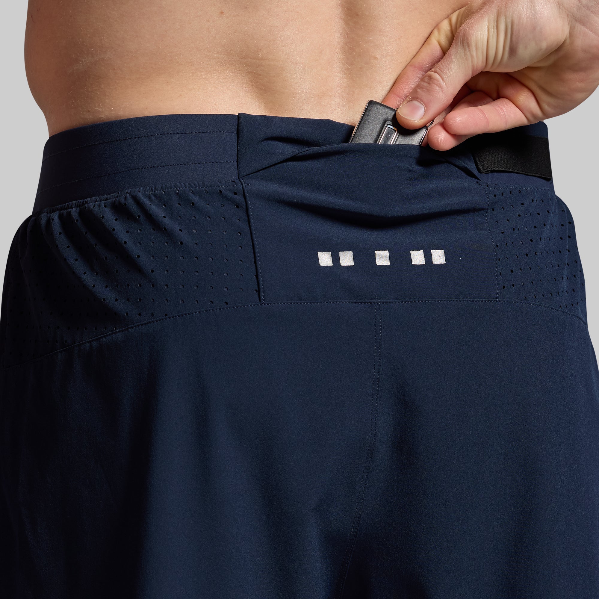 Men's Endurance Short w/ Compression (BP Navy) - Image 6