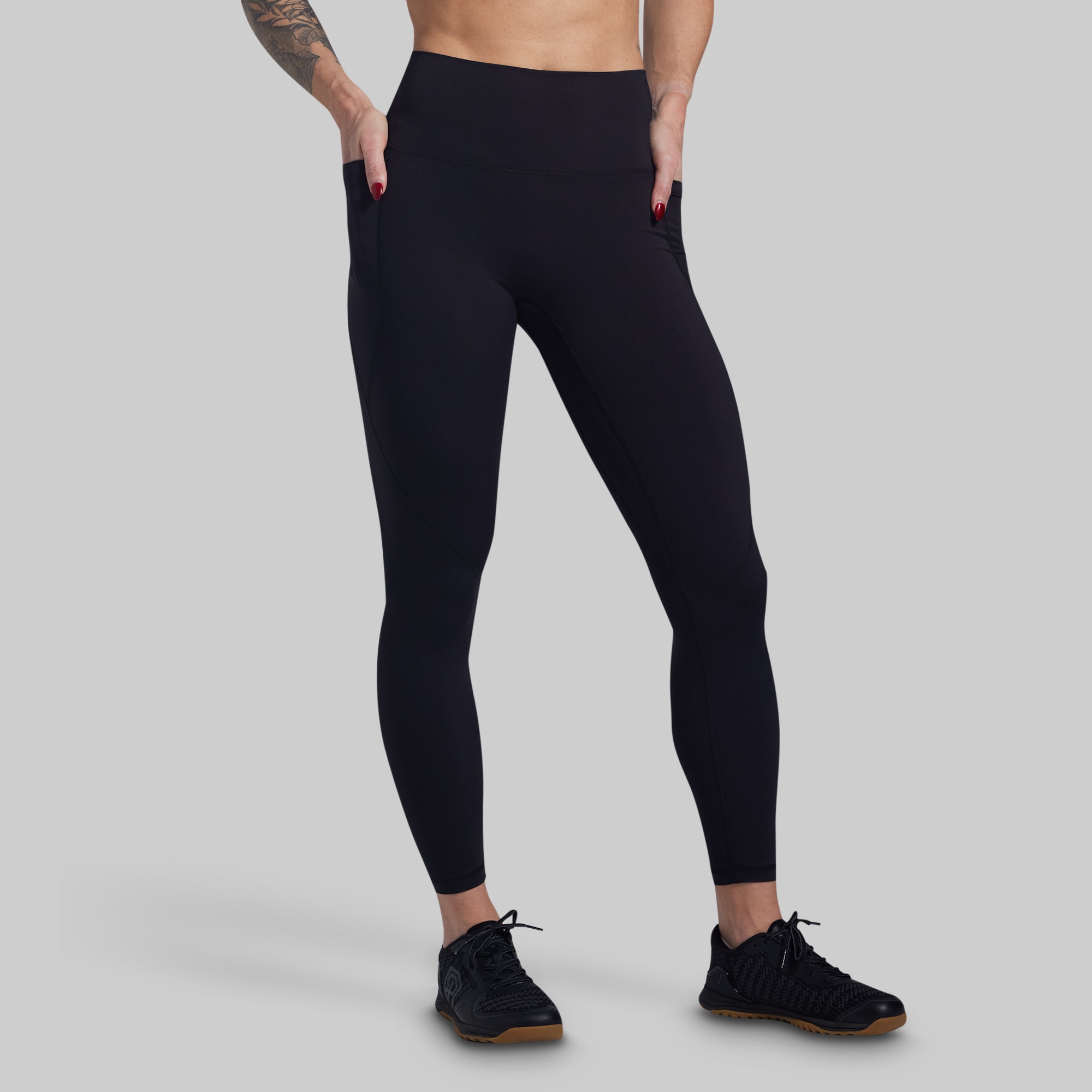 Synergy Full Length Legging w/ Pockets 2.0 (Black) - Image 3