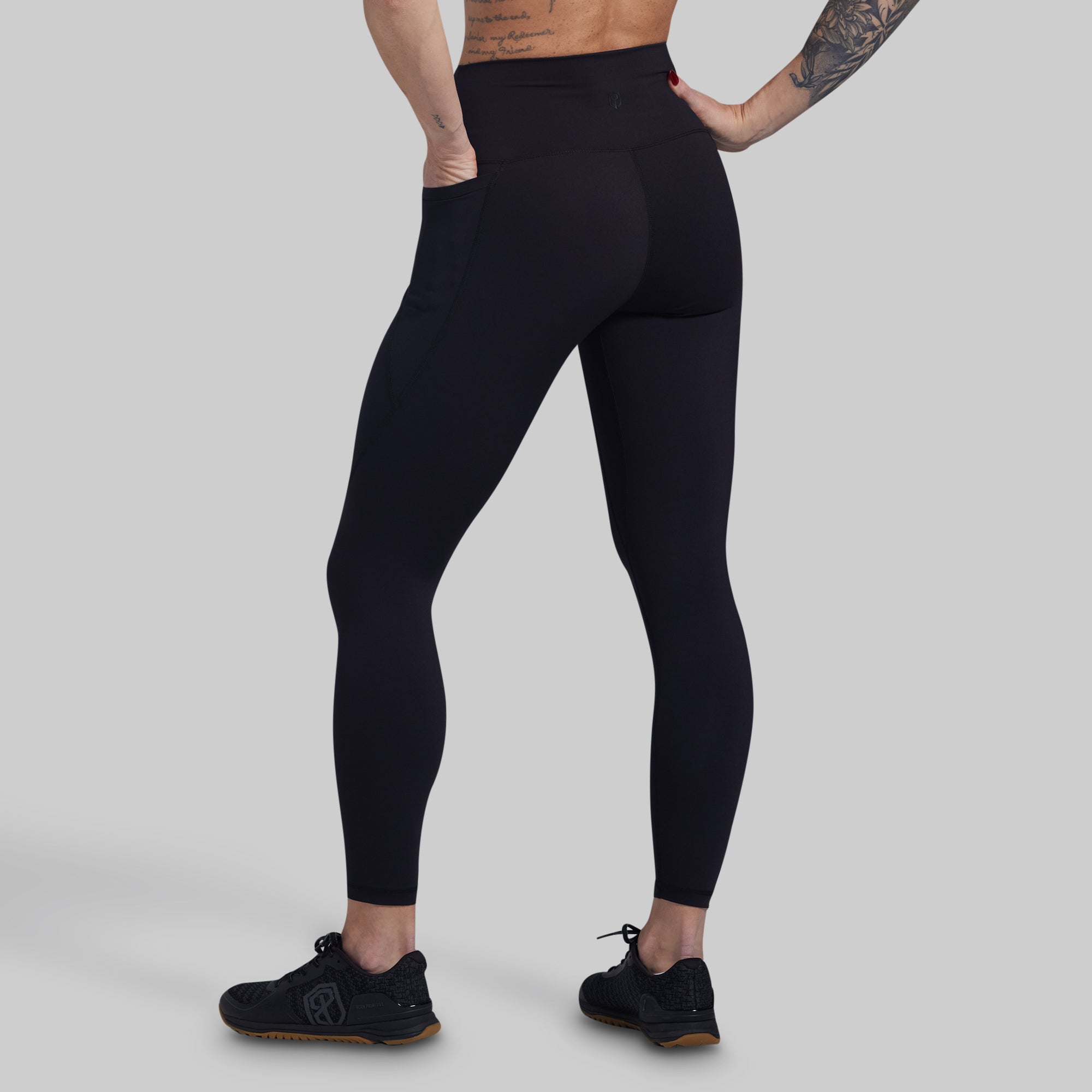 Synergy Full Length Legging w/ Pockets 2.0 (Black) - Image 2