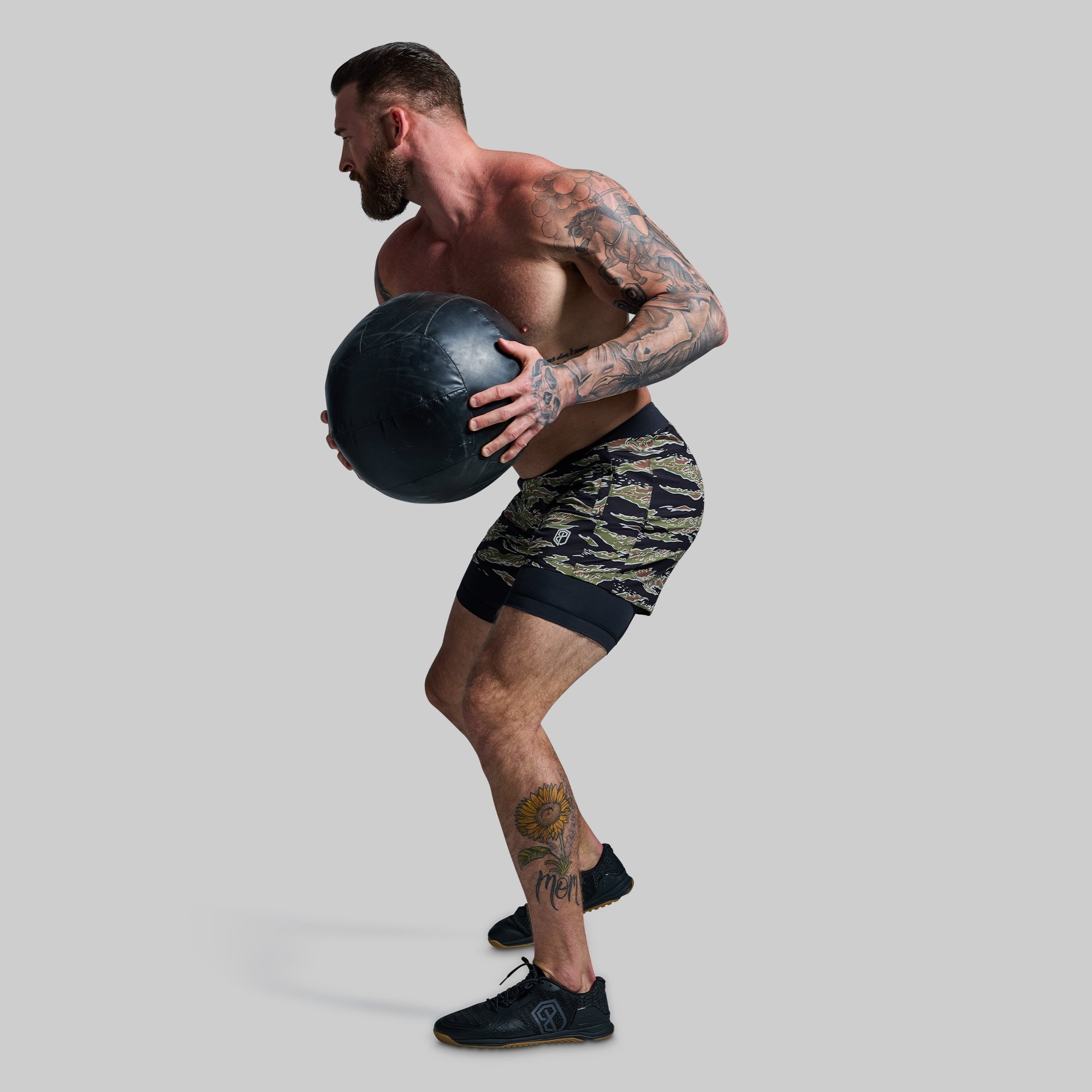 Versatile Short w/ Compression 5 (Jungle Tiger) - Image 7