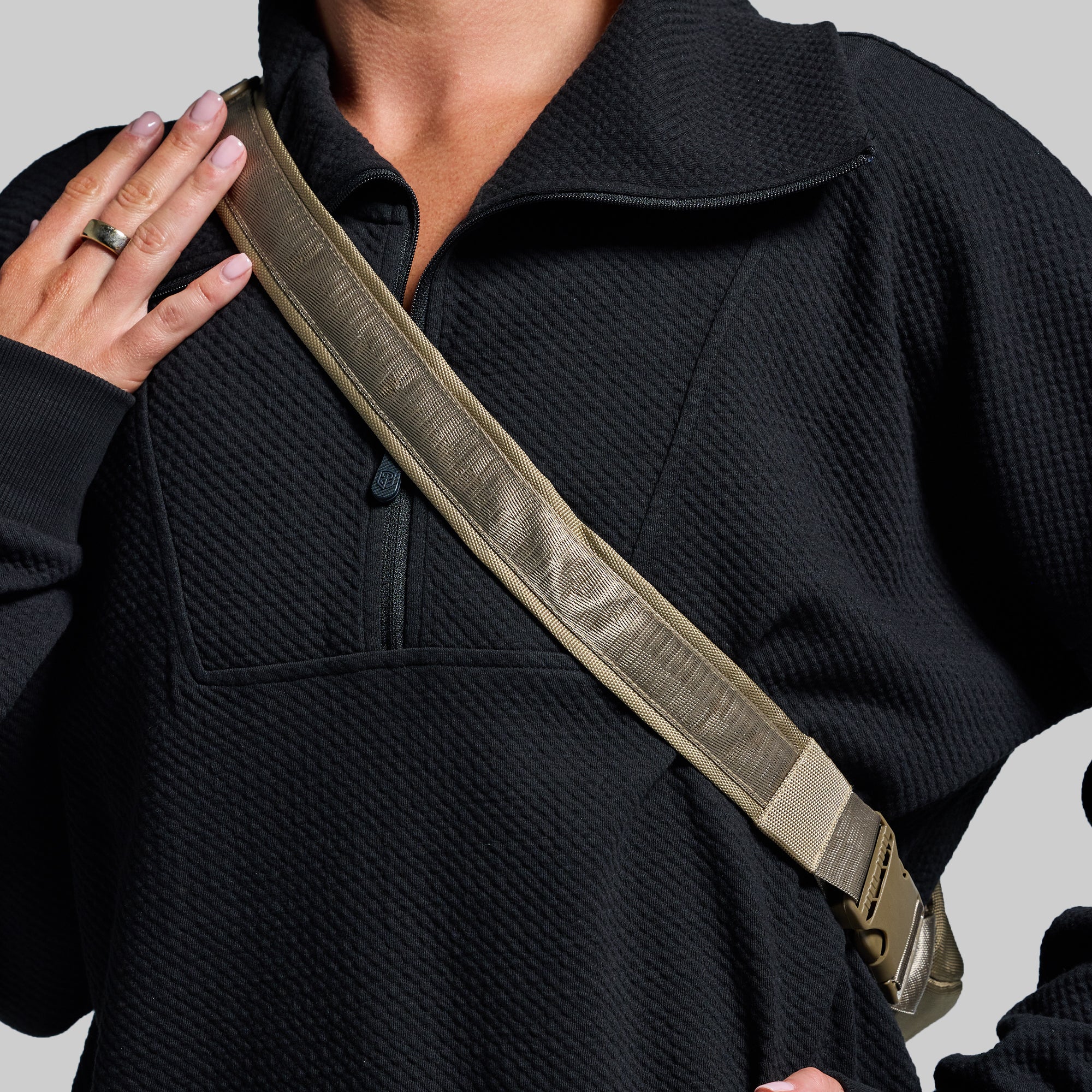 On The Go Sling Bag (Tan) - Image 6