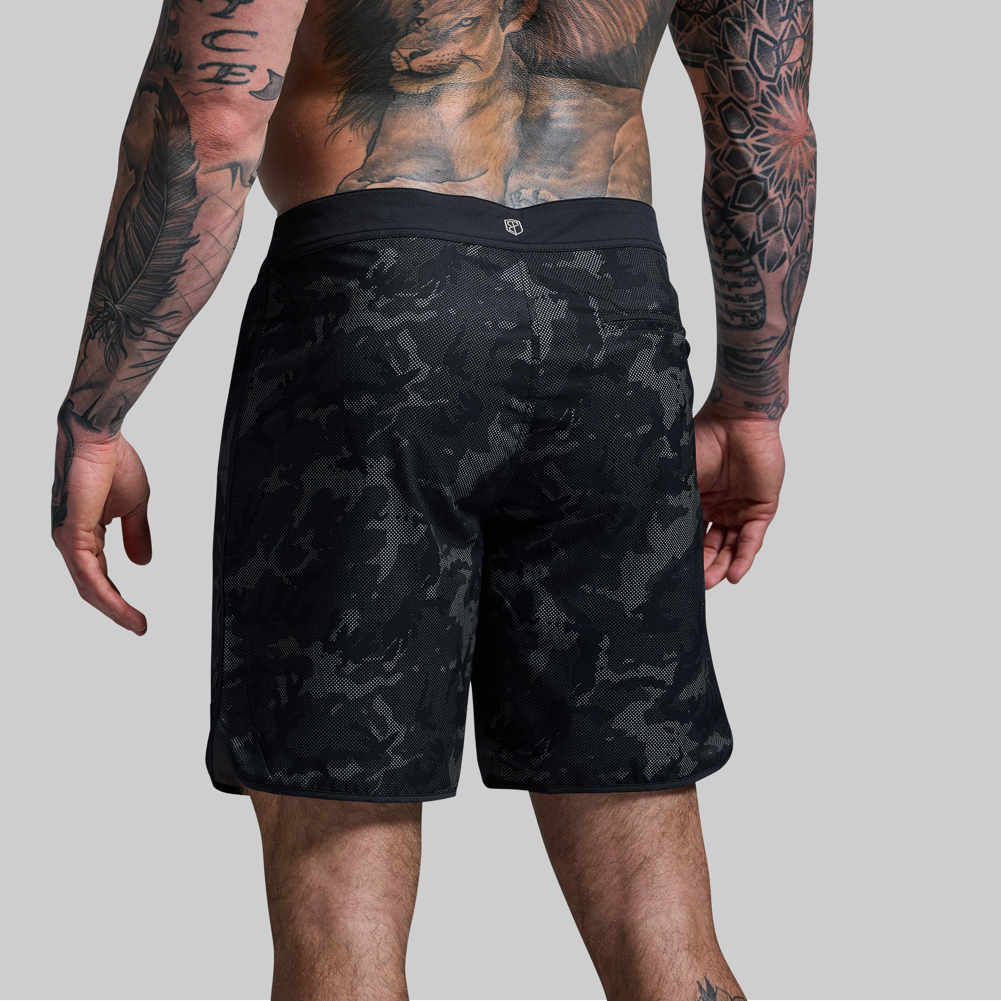 Island Short 8 (Halftone Muted Woodland) - Image 4