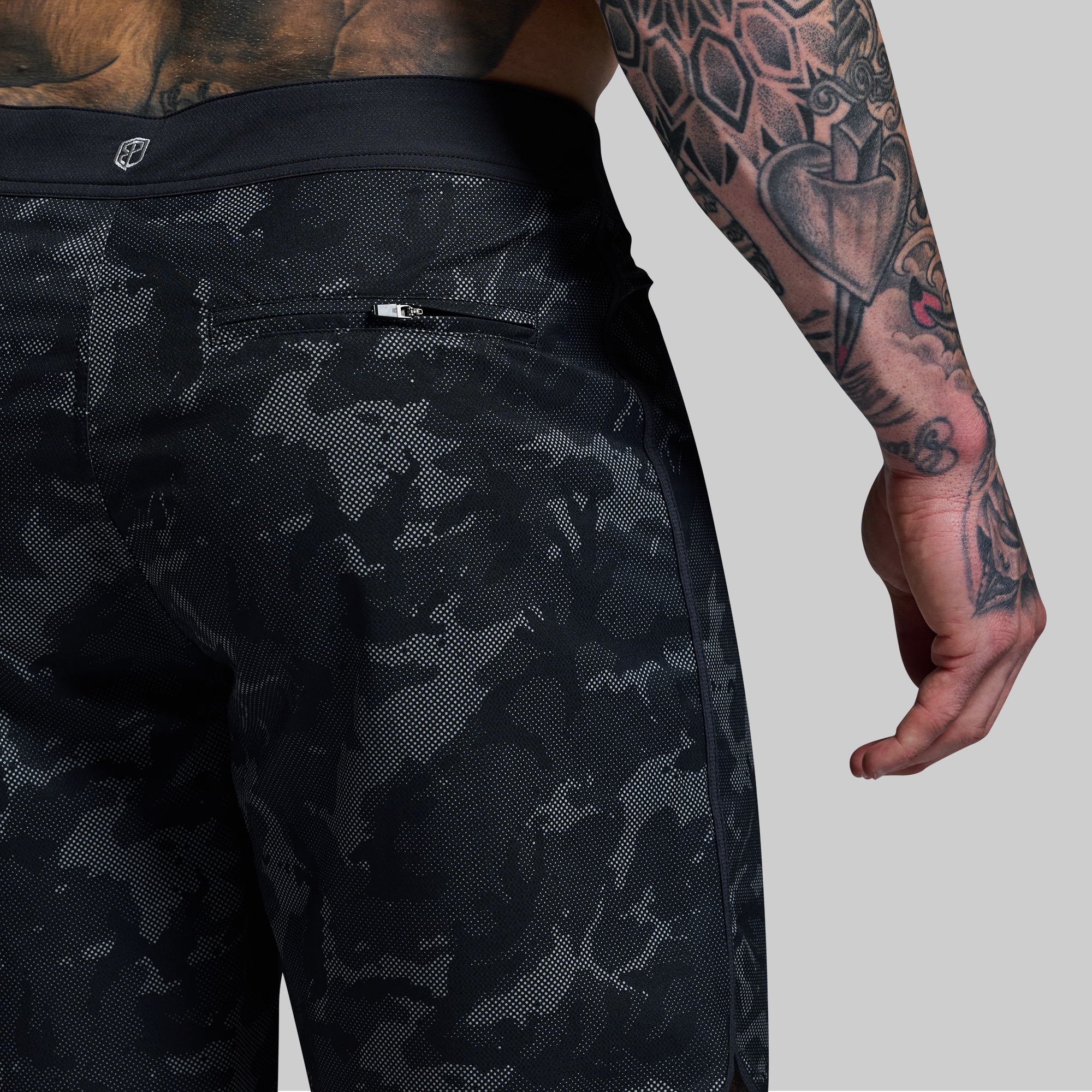 Island Short 8 (Halftone Muted Woodland) - Image 5