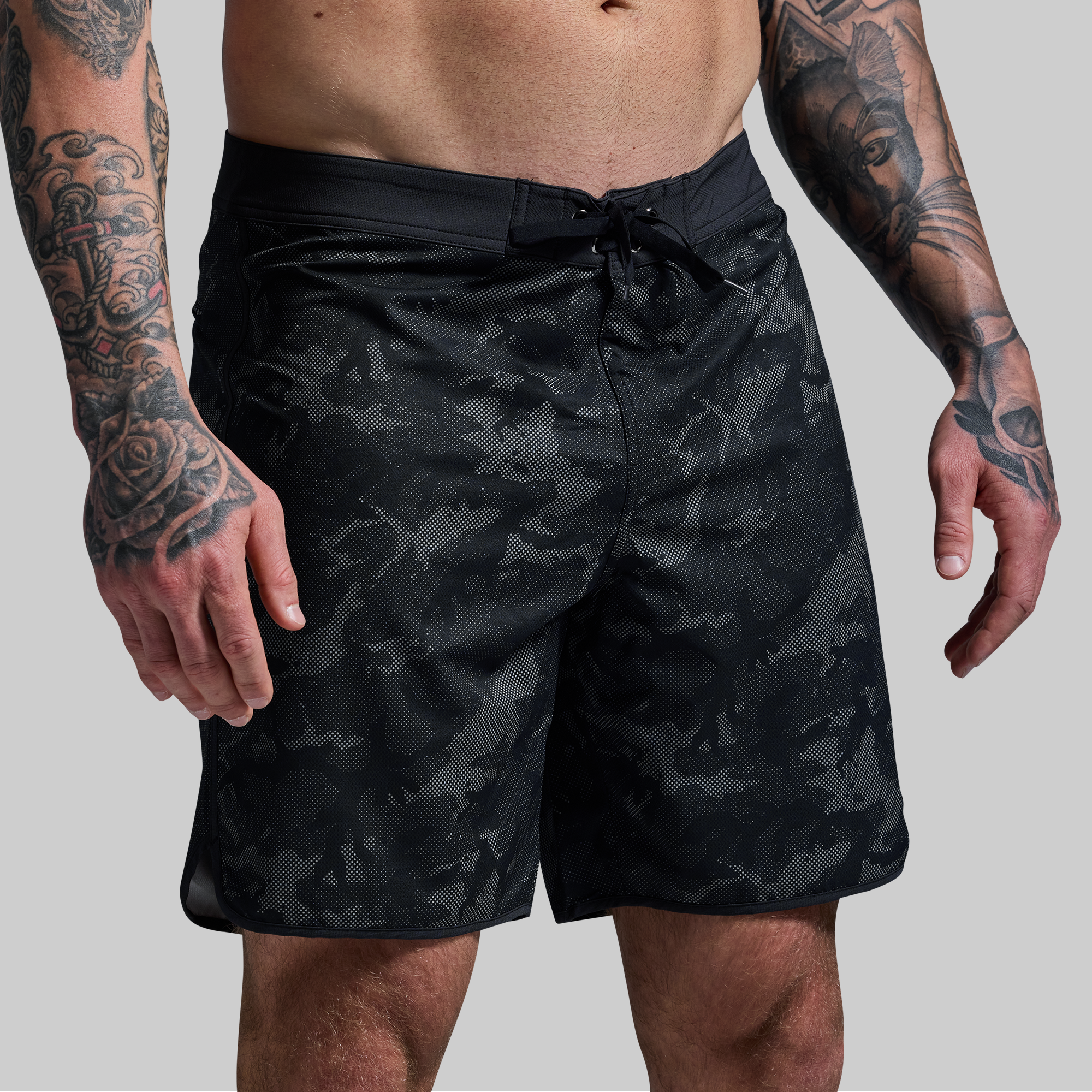 Island Short 8 (Halftone Muted Woodland) - Image 3