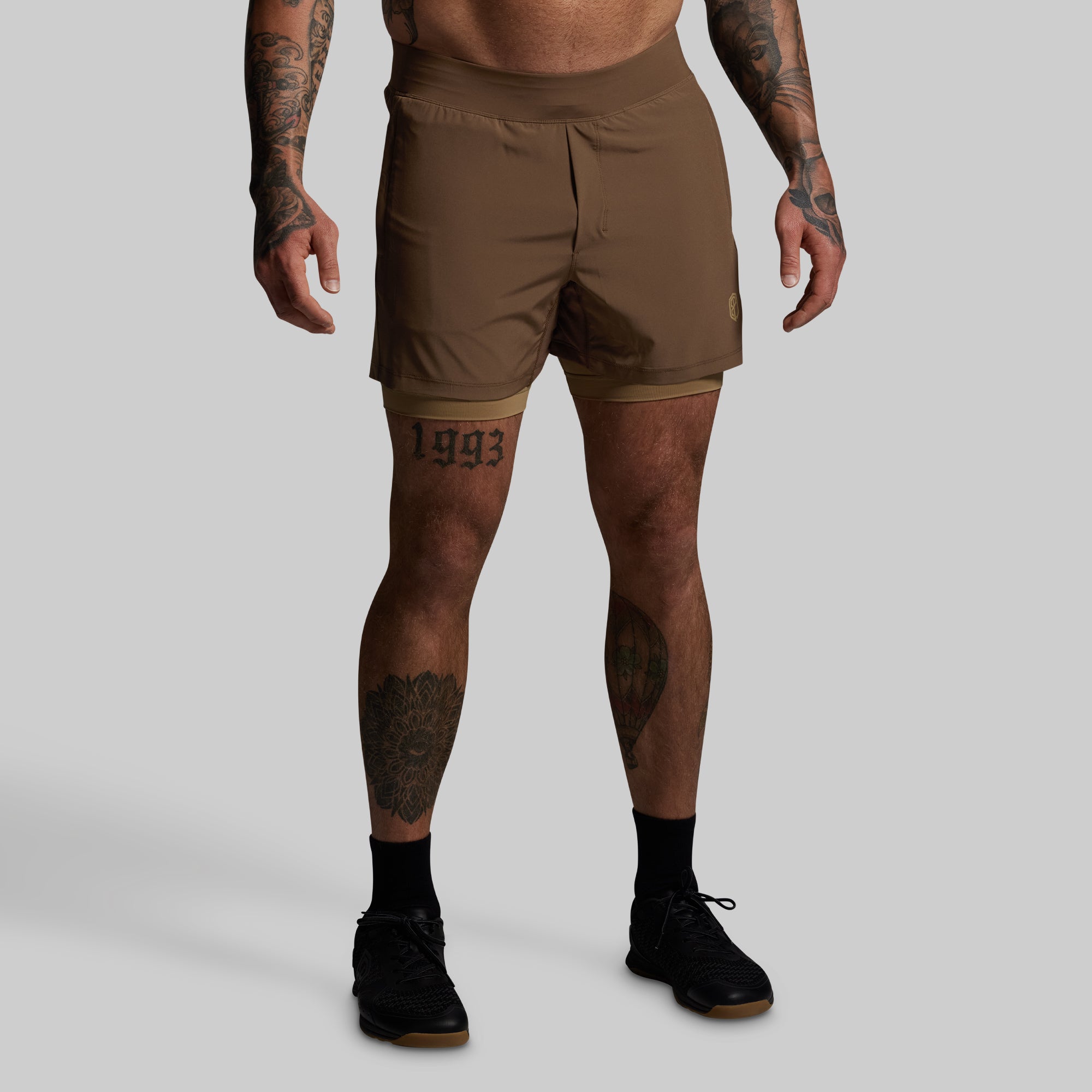 Versatile Short w/ Compression 5 (Coyote Brown) - Image 5