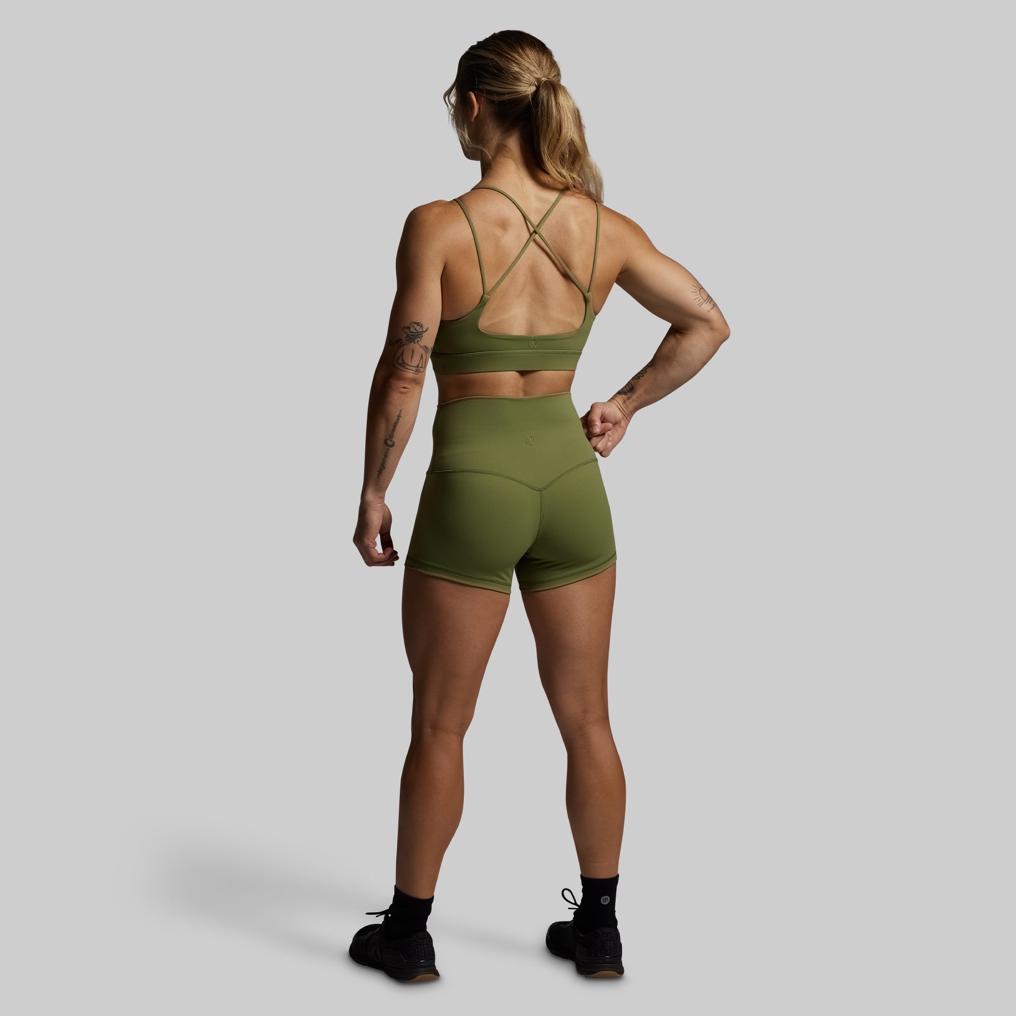 New Heights Booty Short (Army Green) - Image 6