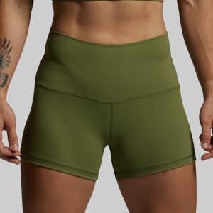 New Heights Booty Short (Army Green)