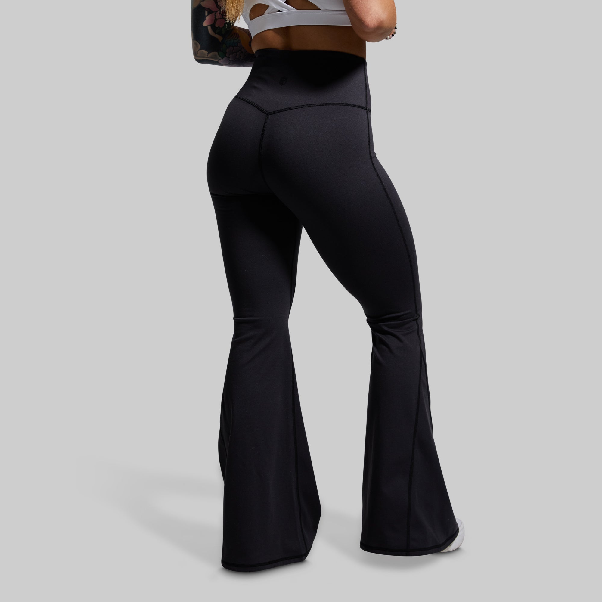 Festival Flare Yoga Pant (Black) - Image 2