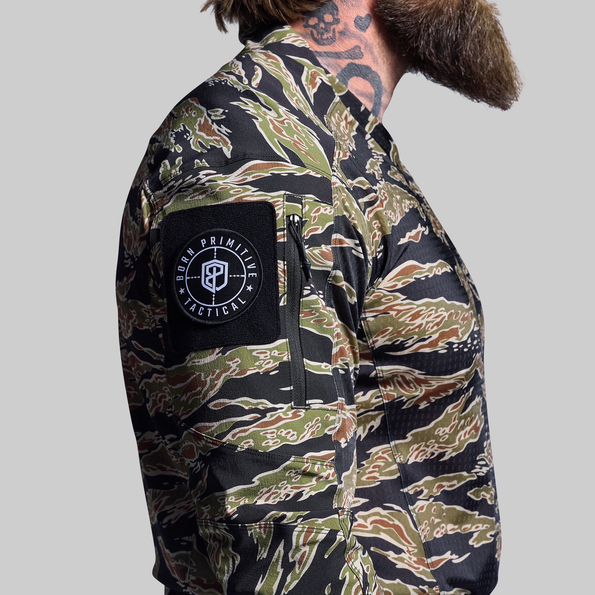 Long Sleeve Op Top Pro (Jungle Tiger) - Image 7