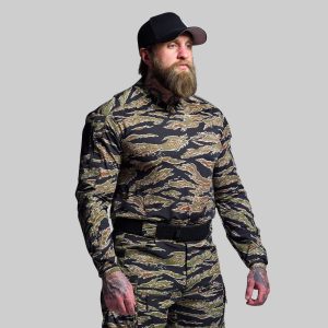 Long Sleeve Op Top Pro (Jungle Tiger)