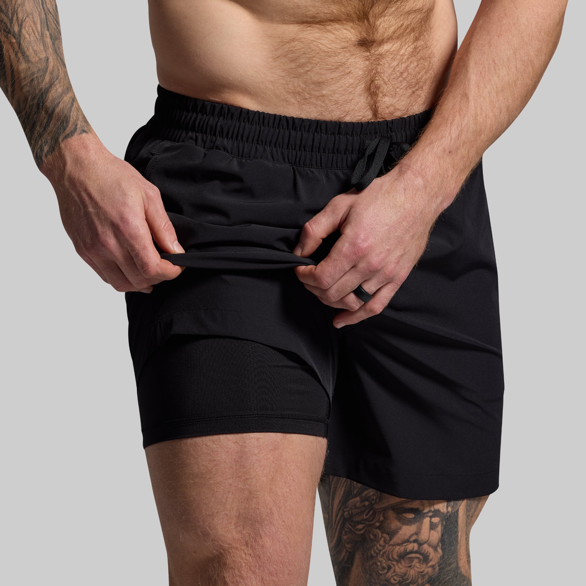 Deep Dive Swim Short (Black) - Image 3