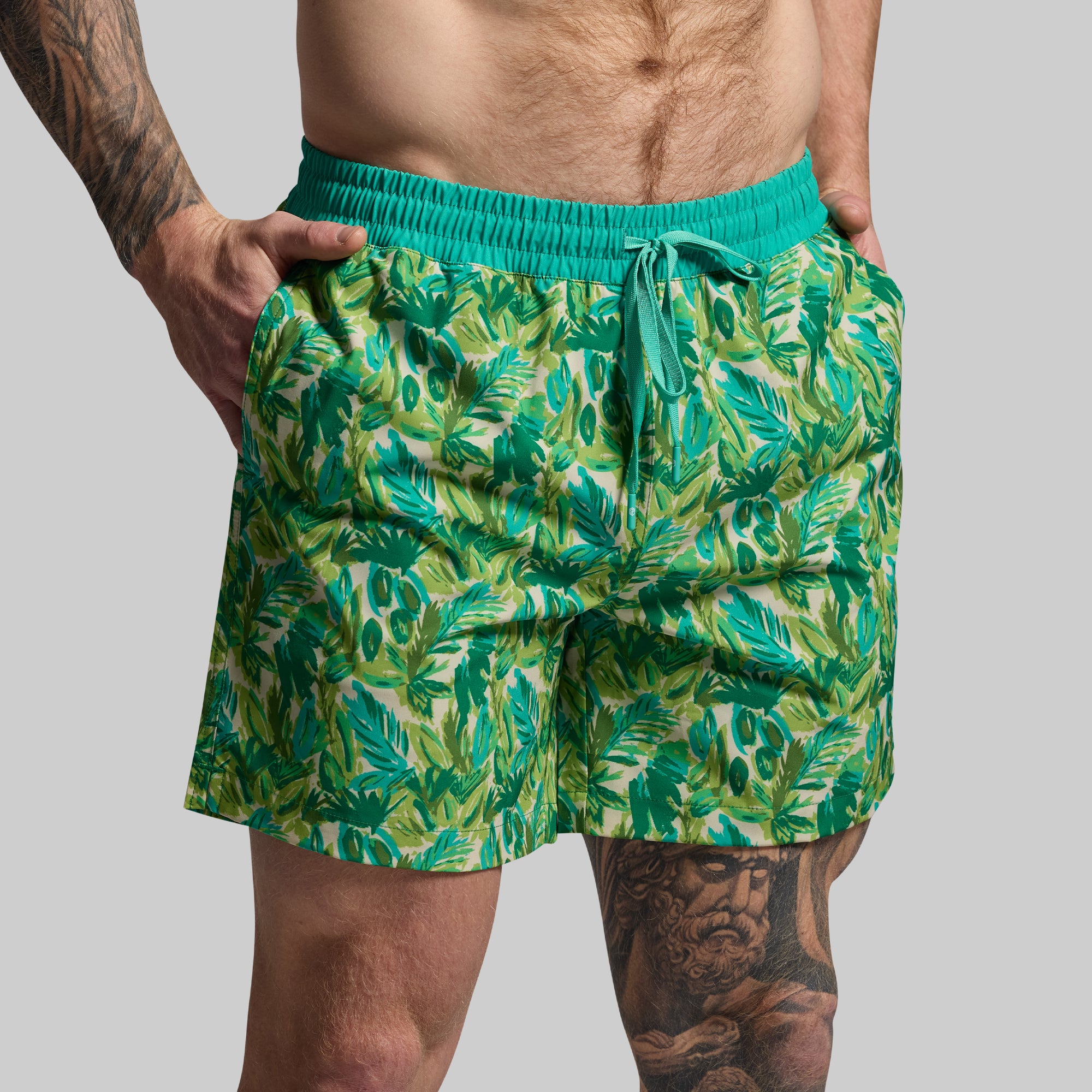 Deep Dive Swim Short (Under the Palms) - Image 4