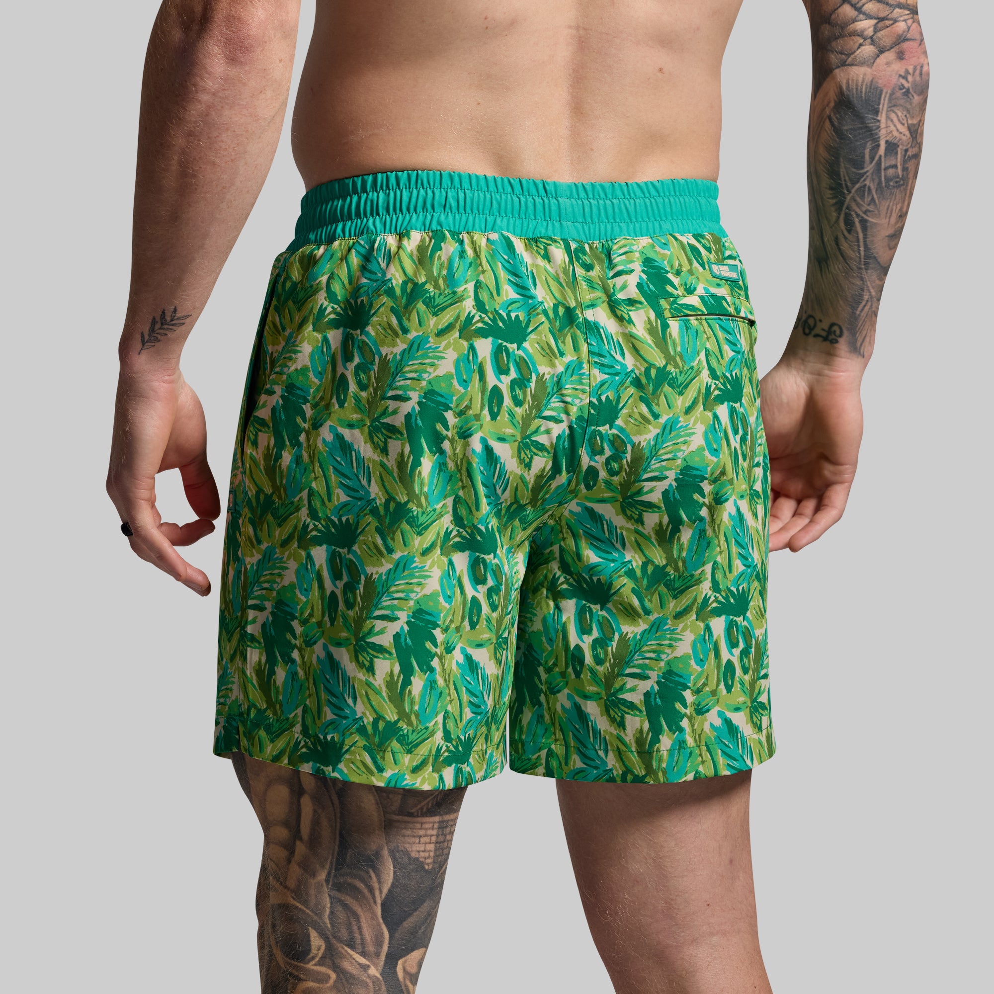 Deep Dive Swim Short (Under the Palms) - Image 5