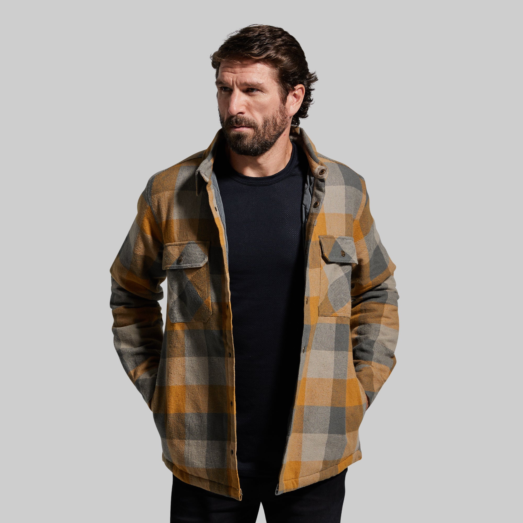 Men's Timber Jacket (Driftwood) - Image 3