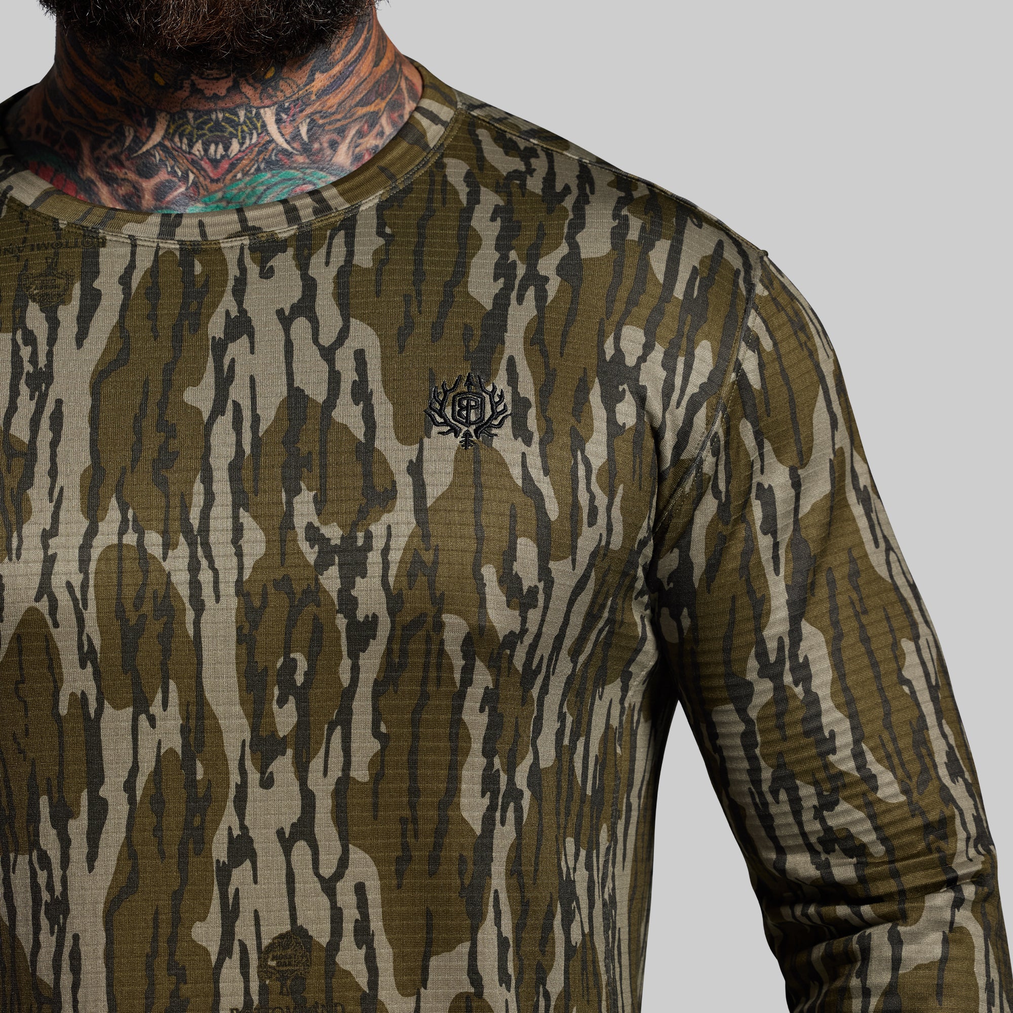 Quiver Grid Fleece Thermal Top (Mossy Oak? Original Bottomland? 2025) - Image 4