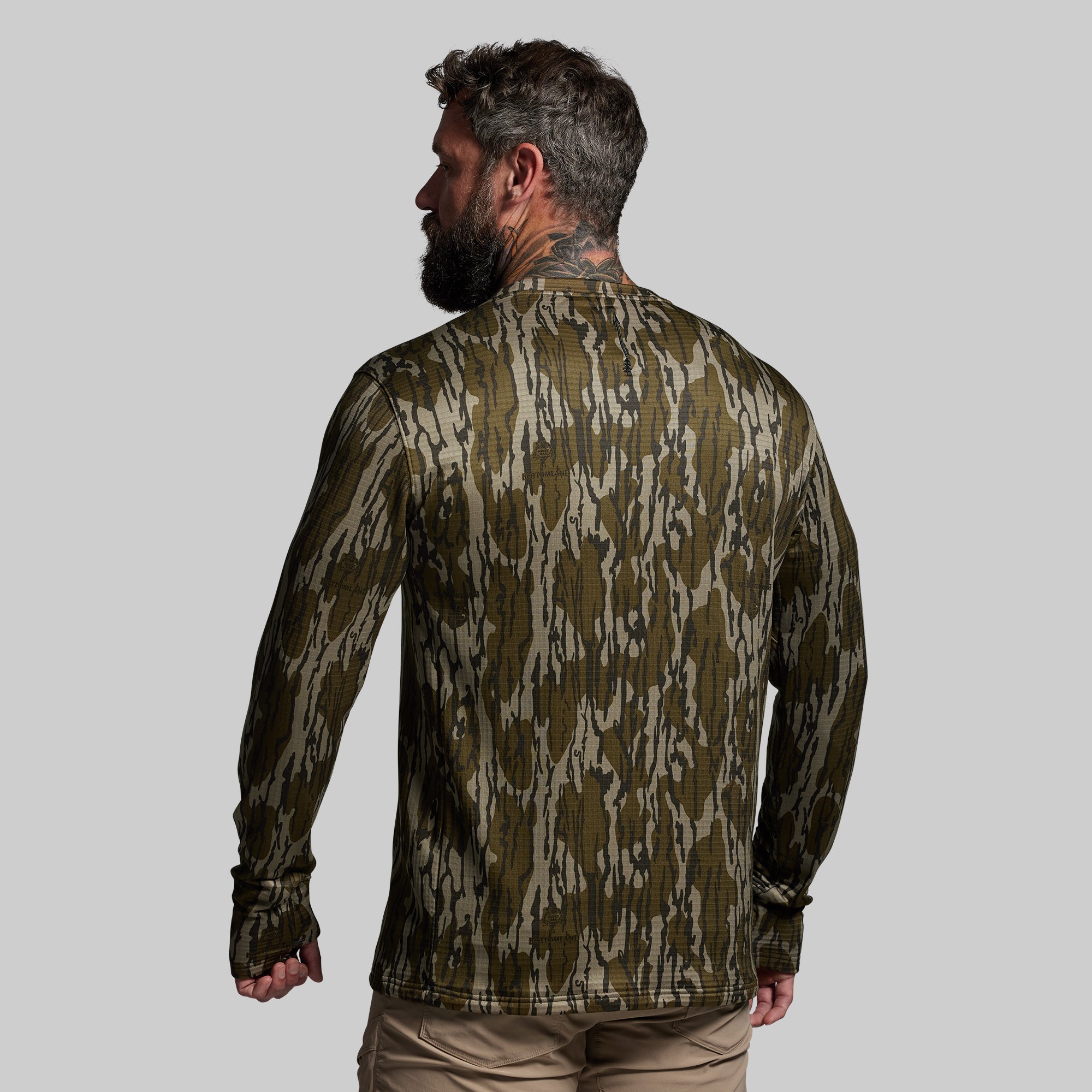 Quiver Grid Fleece Thermal Top (Mossy Oak® Original Bottomland® 2025) - Image 2