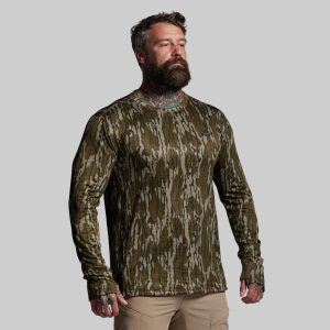 Quiver Grid Fleece Thermal Top (Mossy Oak® Original Bottomland® 2025)