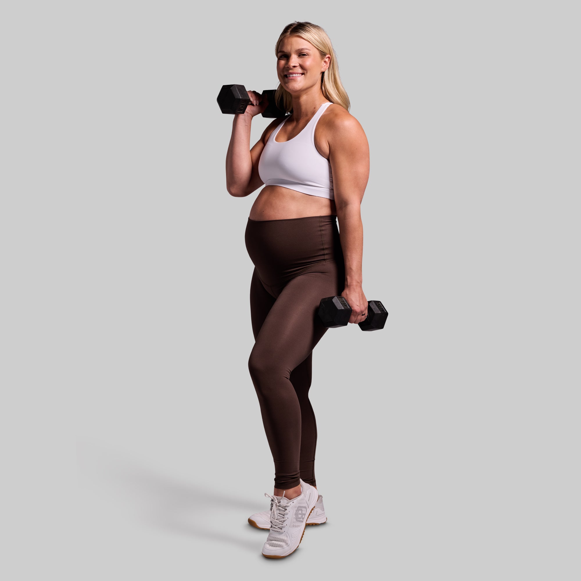 Maternity Legging (Dark Brown) - Image 7