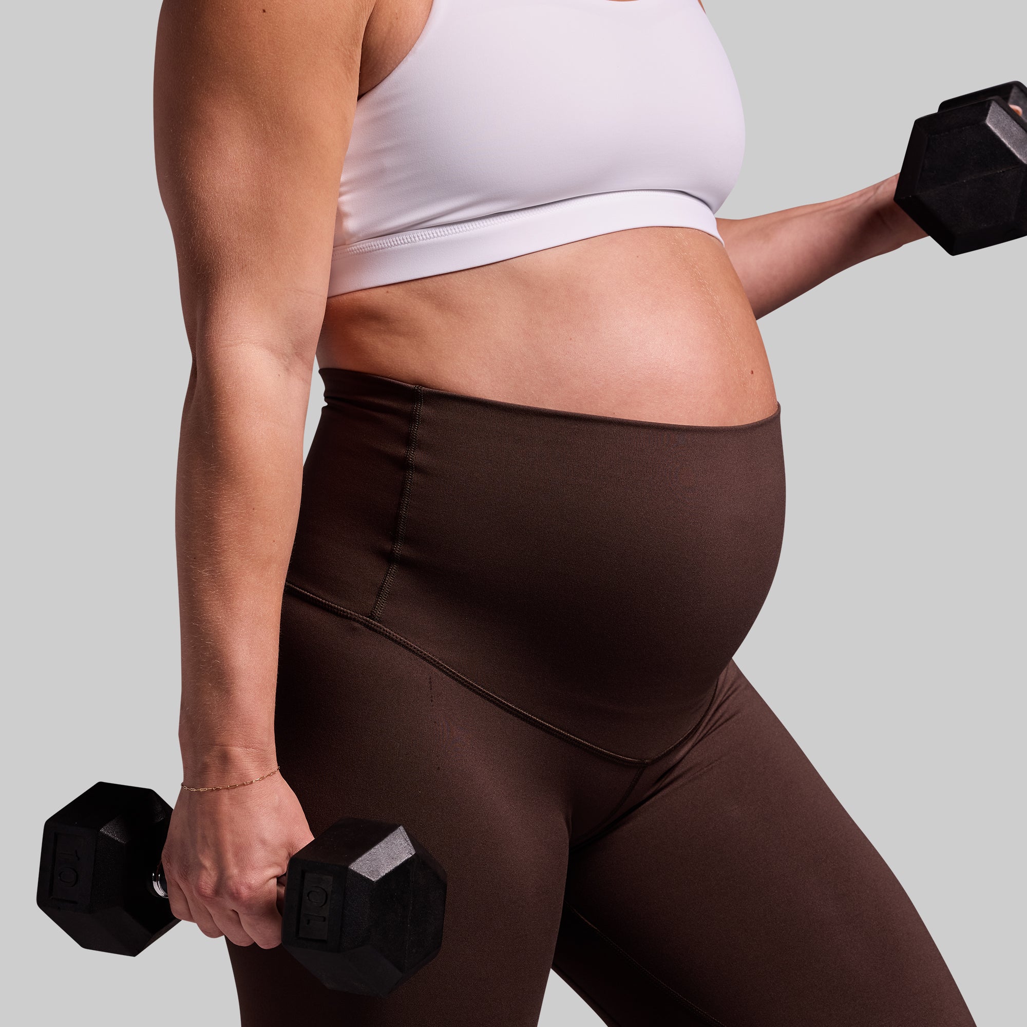 Maternity Legging (Dark Brown) - Image 3