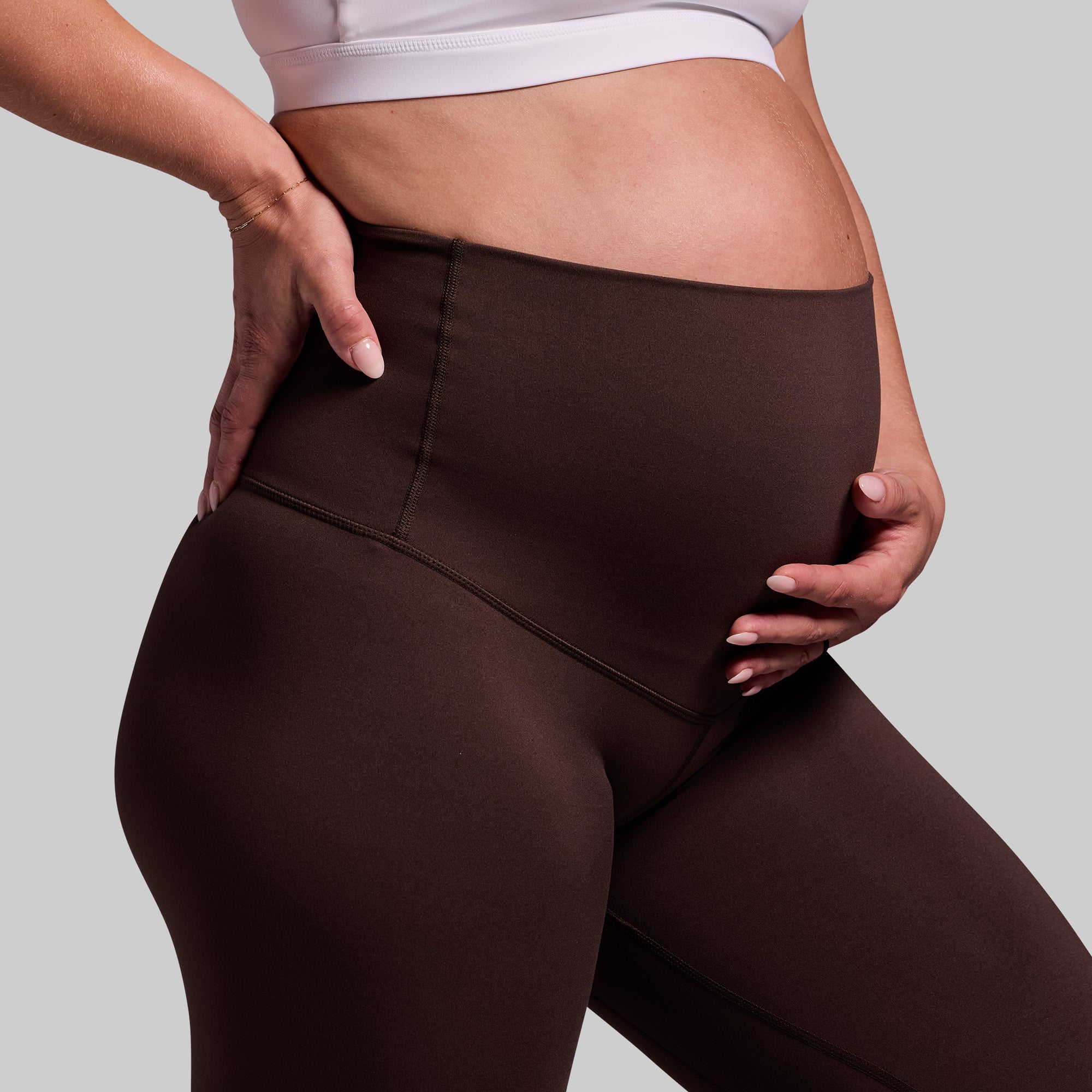 Maternity Legging (Dark Brown) - Image 4