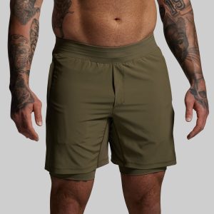 Versatile Short w/ Compression 7 (OD Green)