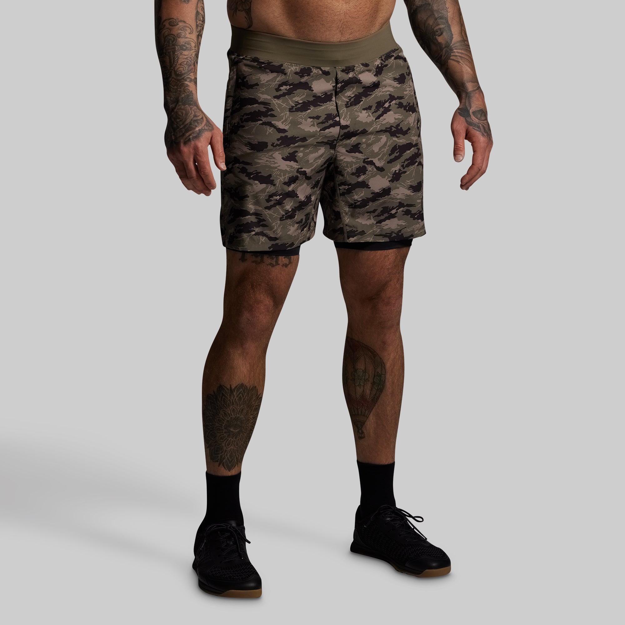 Versatile Short w/ Compression 7 (Mountain Camo) - Image 6