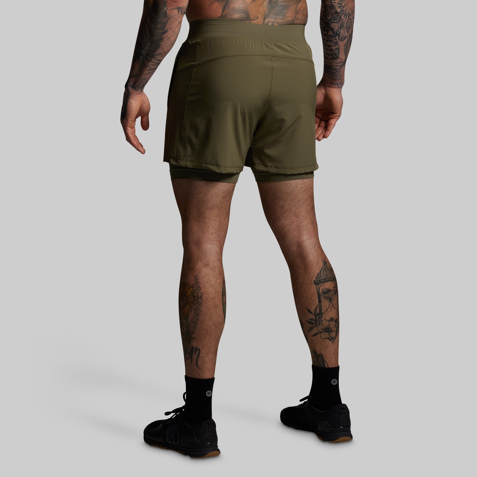 Versatile Short w/ Compression 5 (OD Green) - Image 6