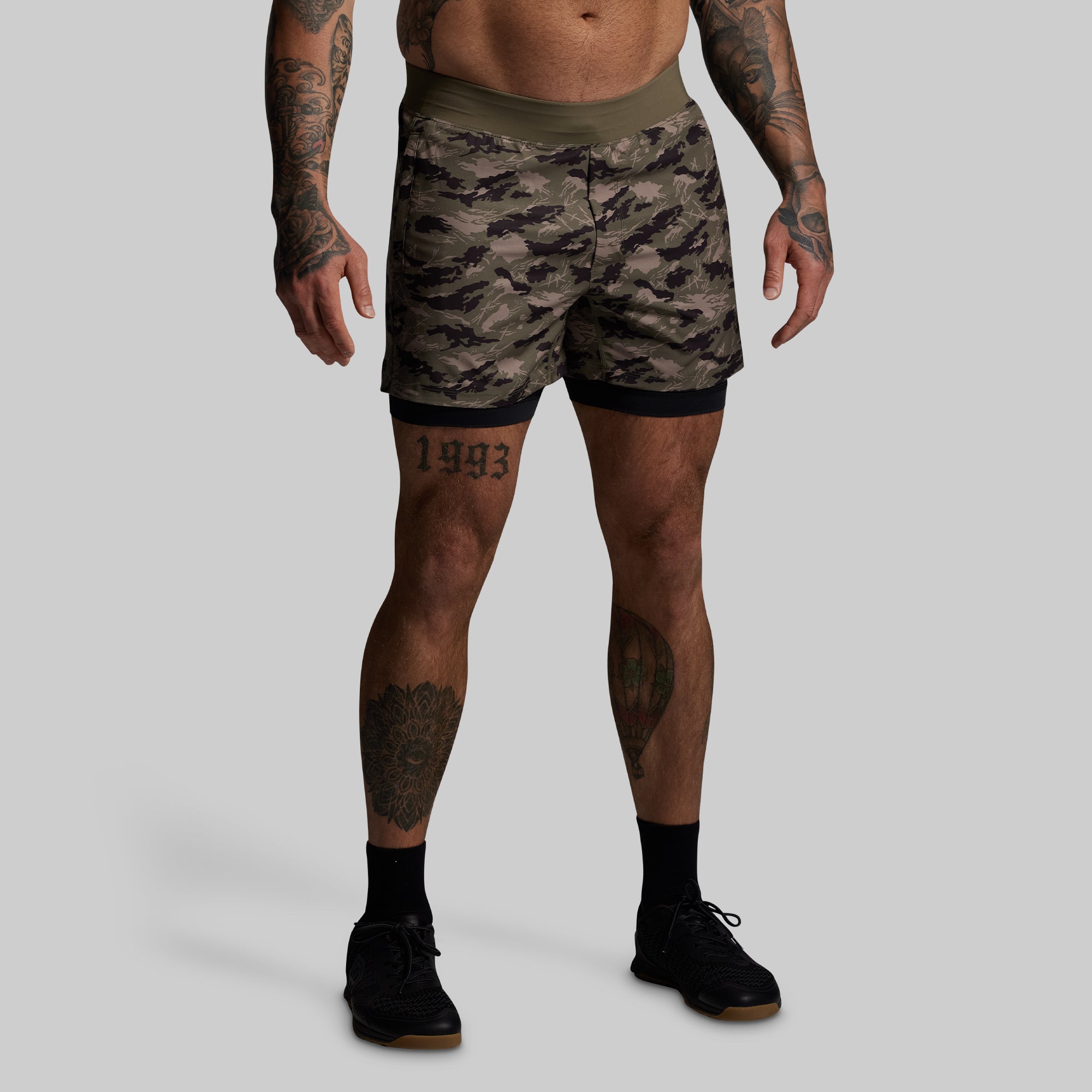 Versatile Short w/ Compression 5 (Mountain Camo) - Image 6