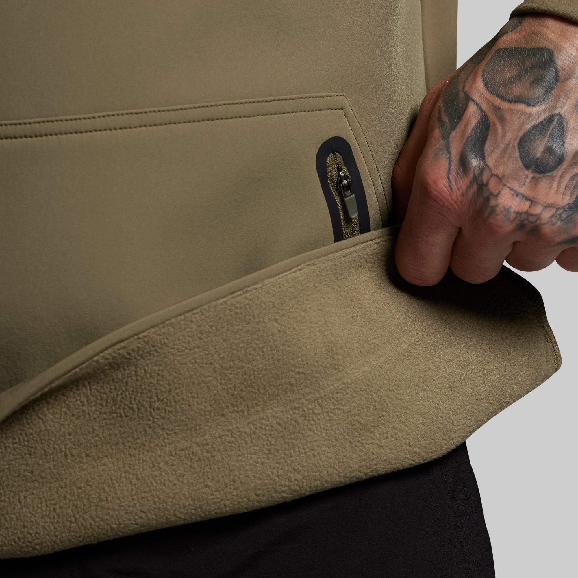 Training Hoodie (OD Green) - Image 9