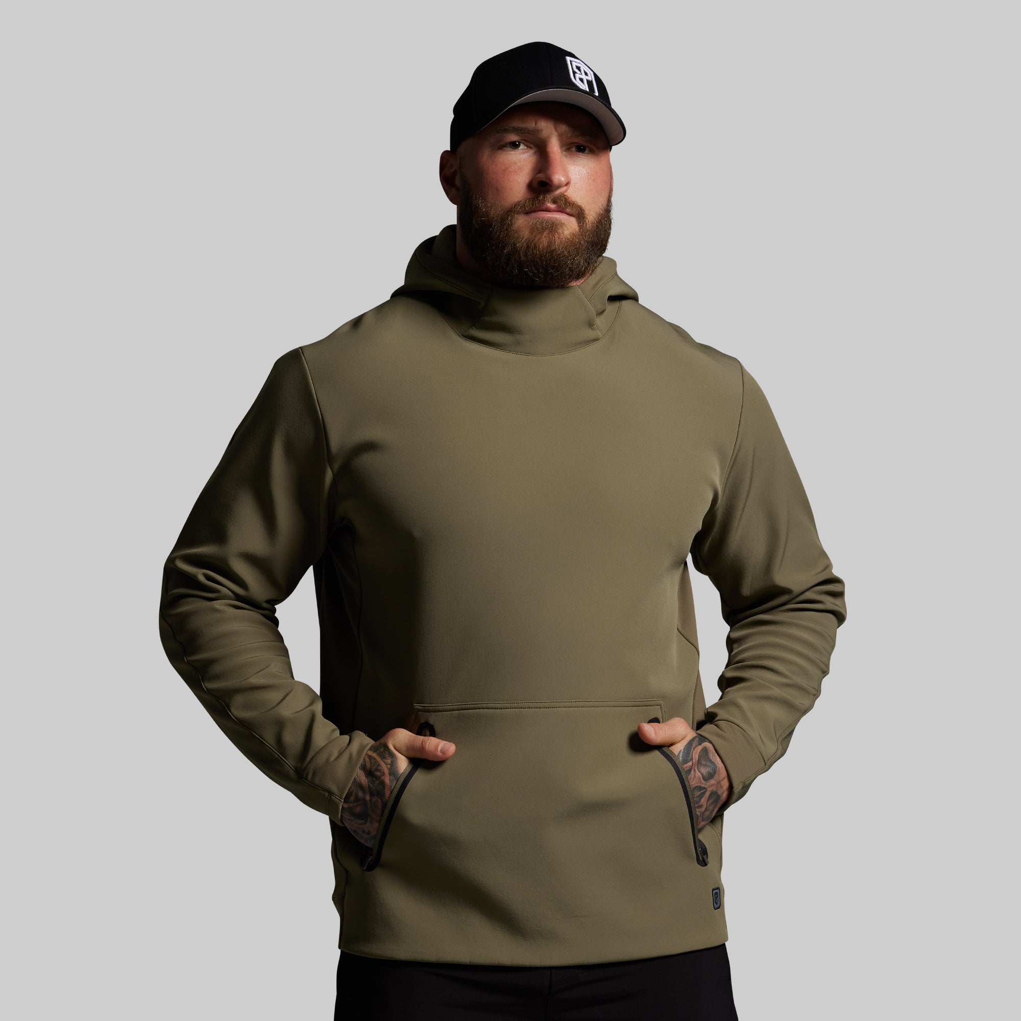 Training Hoodie (OD Green) - Image 3