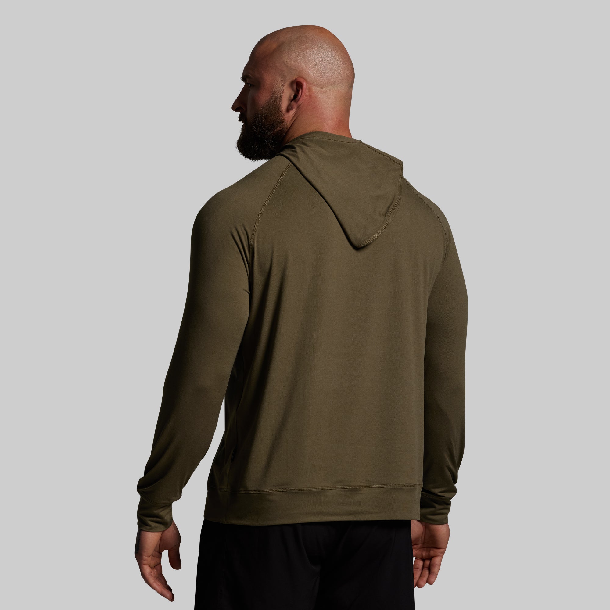 BP Premium Basic Hoodie (OD Green) - Image 2